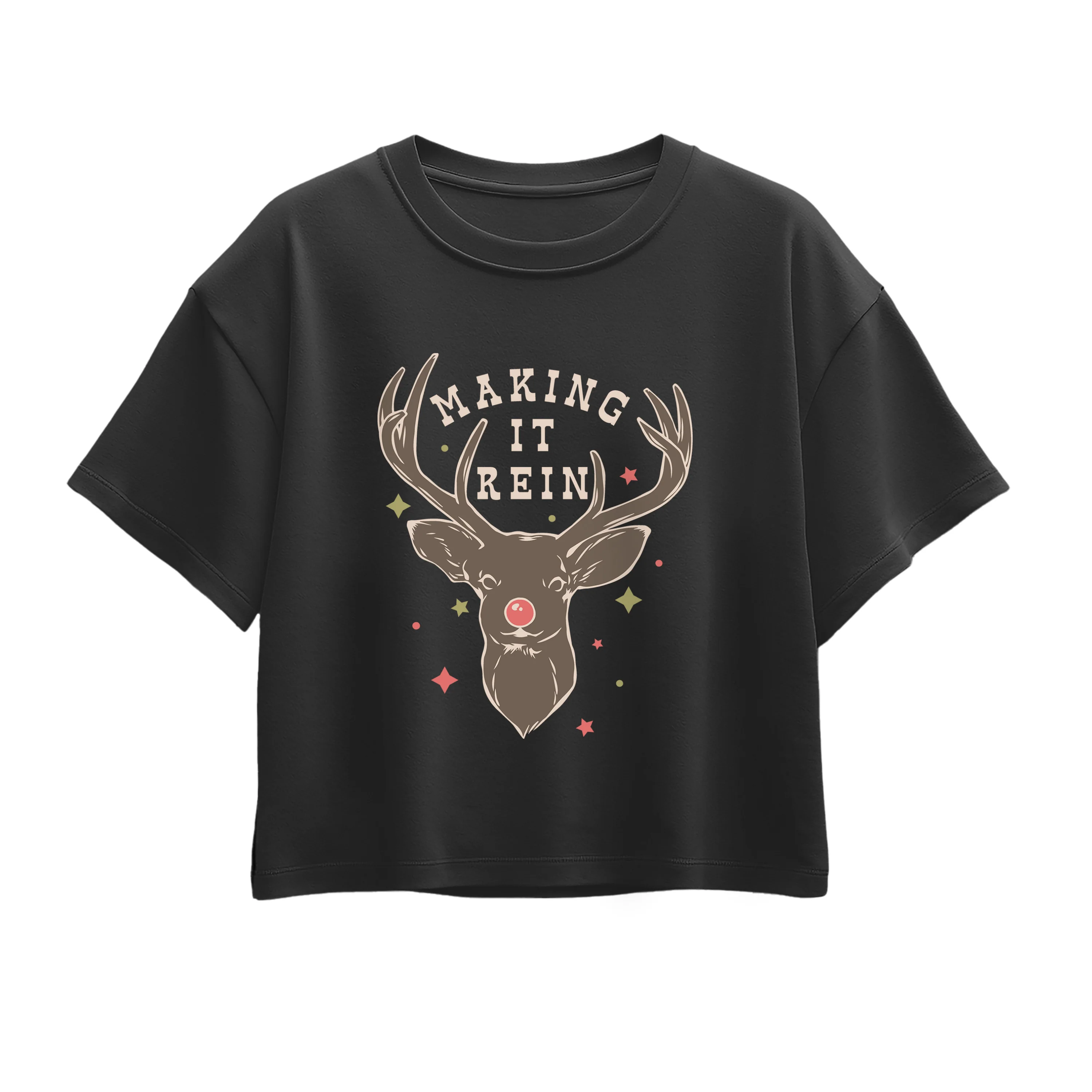 Instant Message - Making It Rein - Youth Girls Boxy T-Shirt