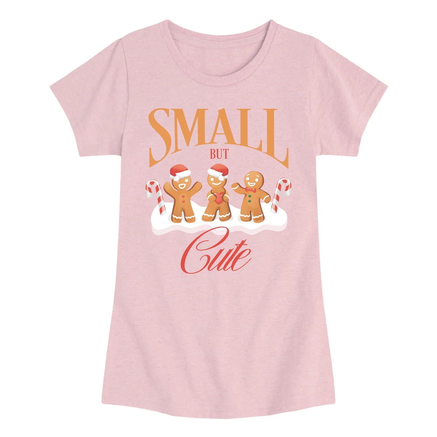 Instant Message - Small But Cute - Youth Girls Fitted Short Sleeve T-Shirt - Image 3