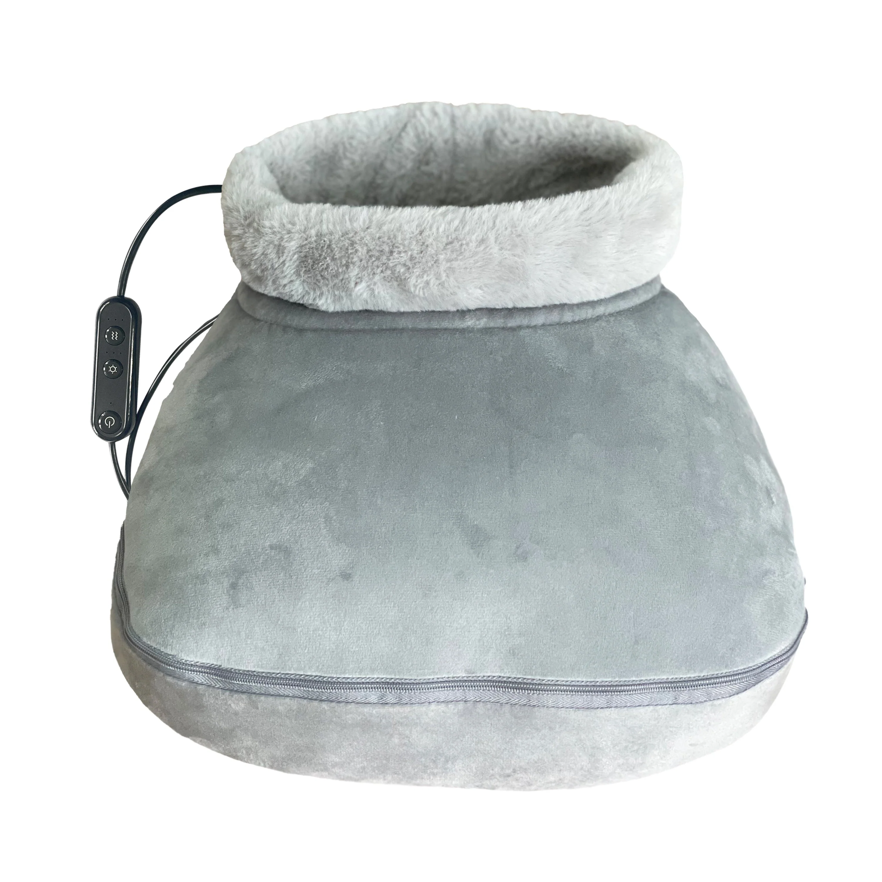 Pursonic Heated Foot Massager with Remote Control, Folding Design, and Dual Motor Intensities - Image 3