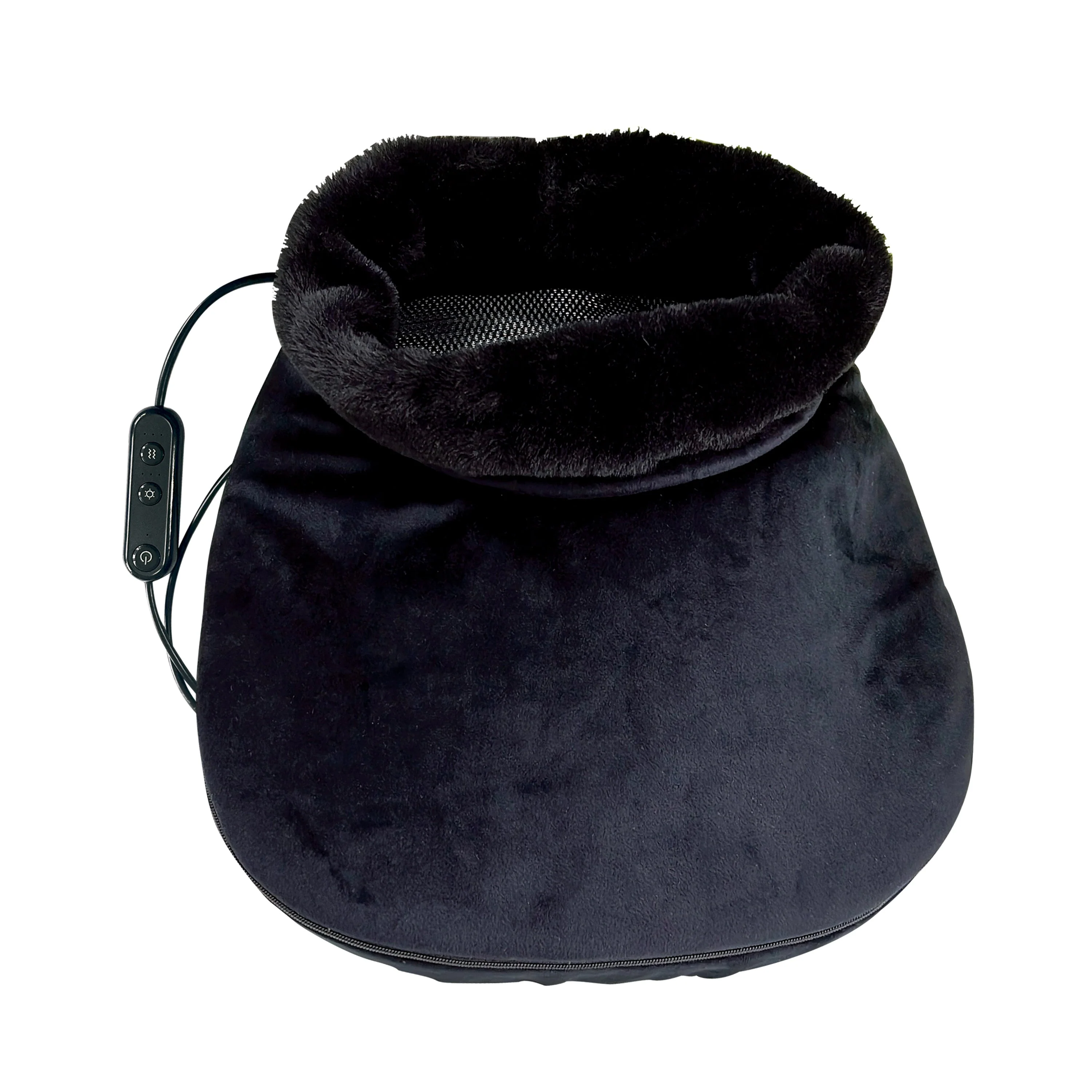 Pursonic Heated Foot Massager with Remote Control, Folding Design, and Dual Motor Intensities - Image 5