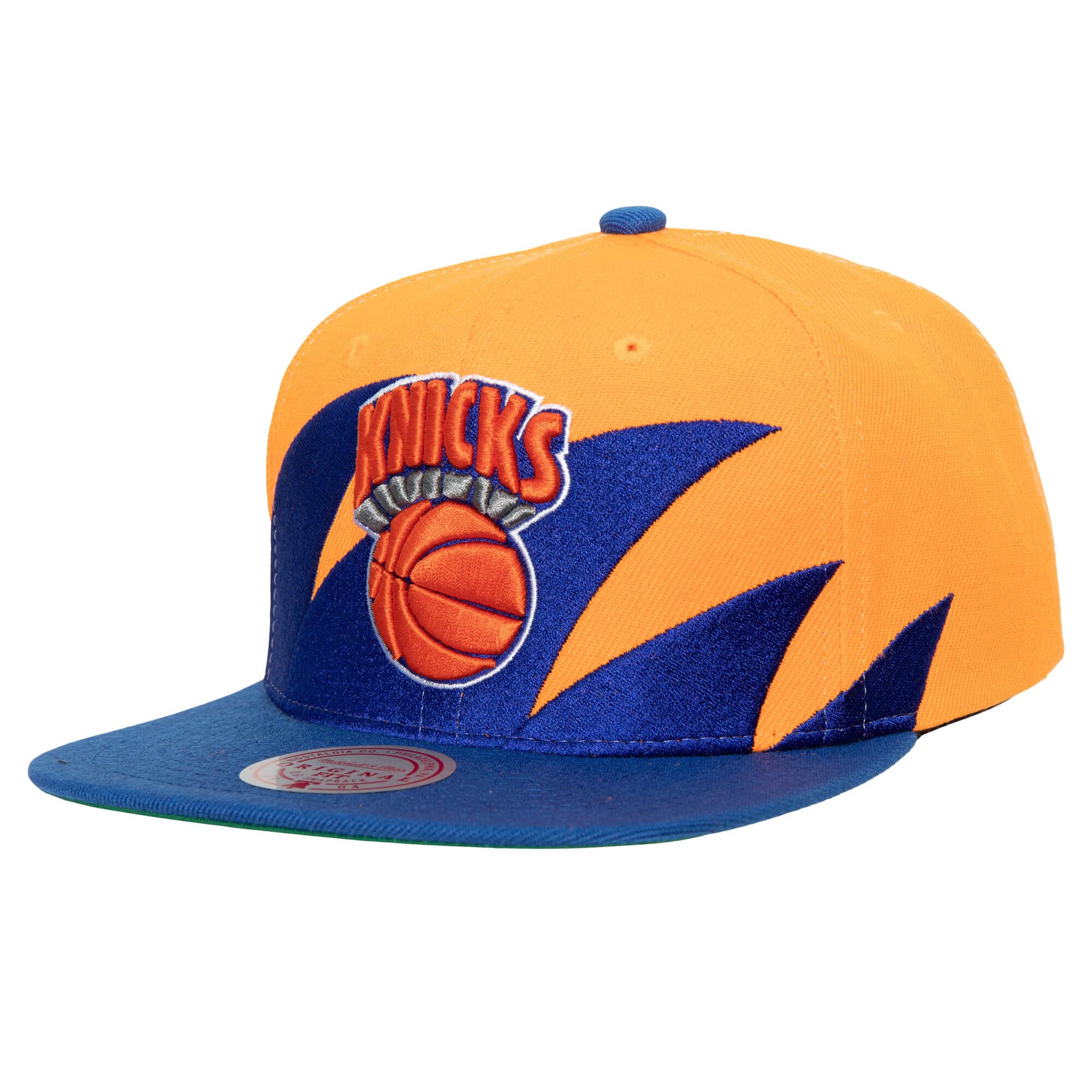 Men's Mitchell & Ness NBA Ny Knicks Sharktooth Snapback