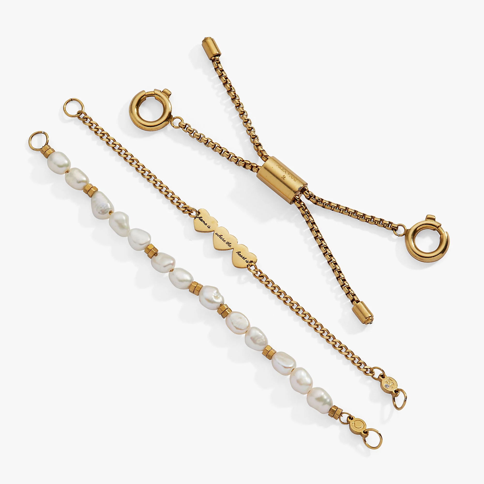 'Home Is Where The Heart Is' Pearl Stranded™ Bracelet Set - Image 5