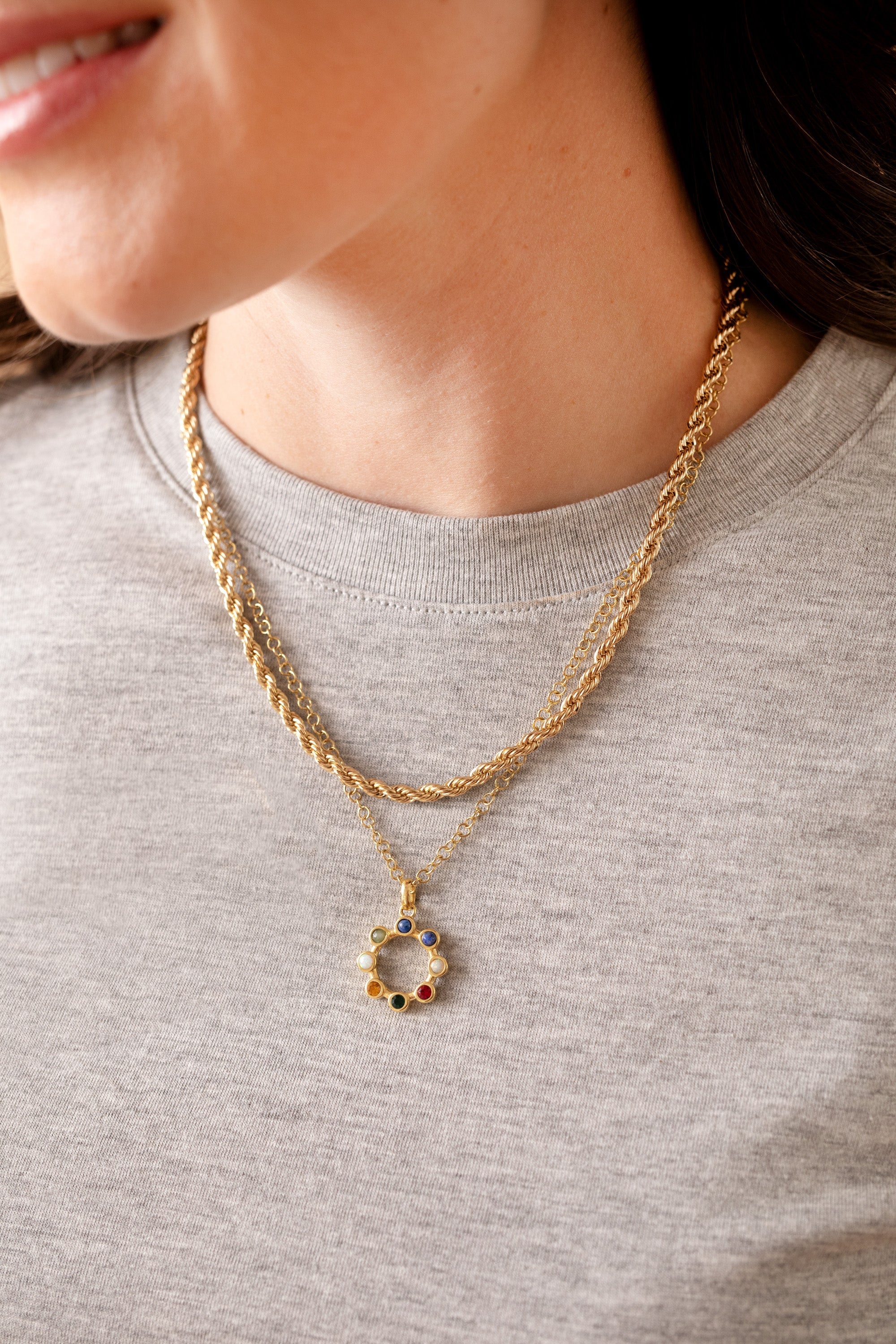 'I Love You' Hidden Message Acrostic Necklace - Image 7