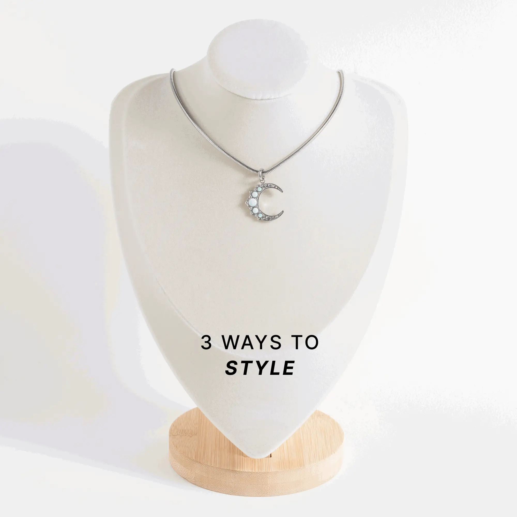 Interchangeable Two-Tone Compass Charm - Image 3