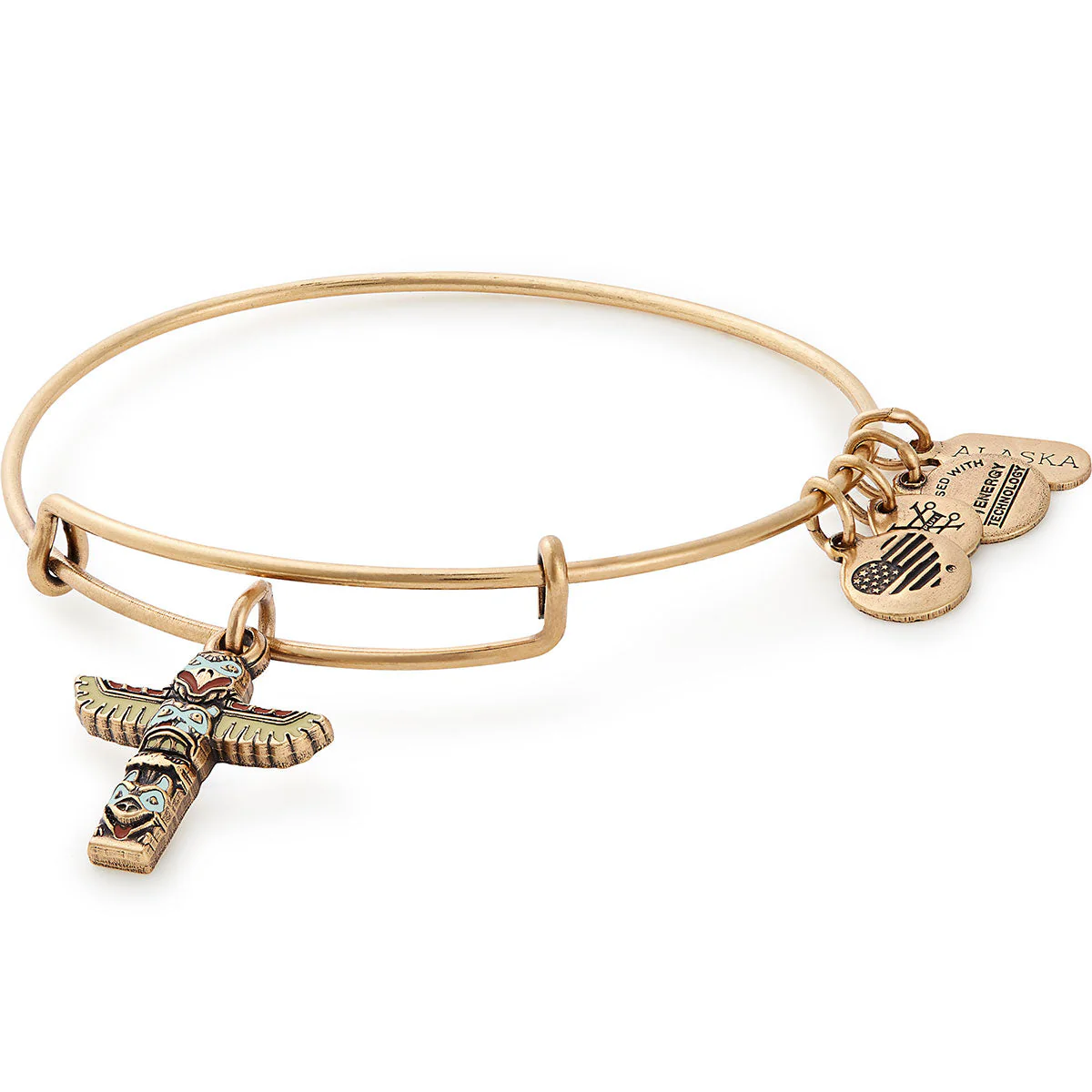 Ketchikan, Alaska Totem Pole Charm Bangle - Image 2