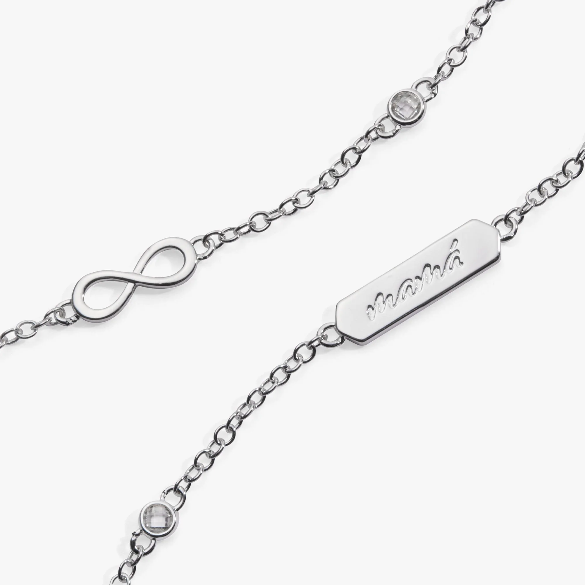 Mamá Infinity Chain Double Strand Bracelet - Image 8