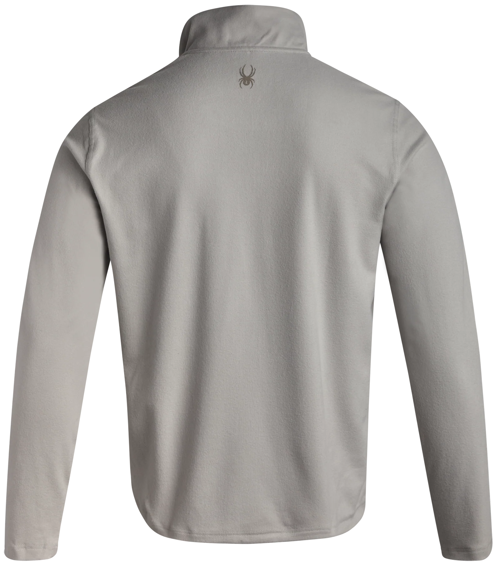 Spyder Men's Brushed Vertical Stripe Quarter Zip - Heather Grey - Image 2