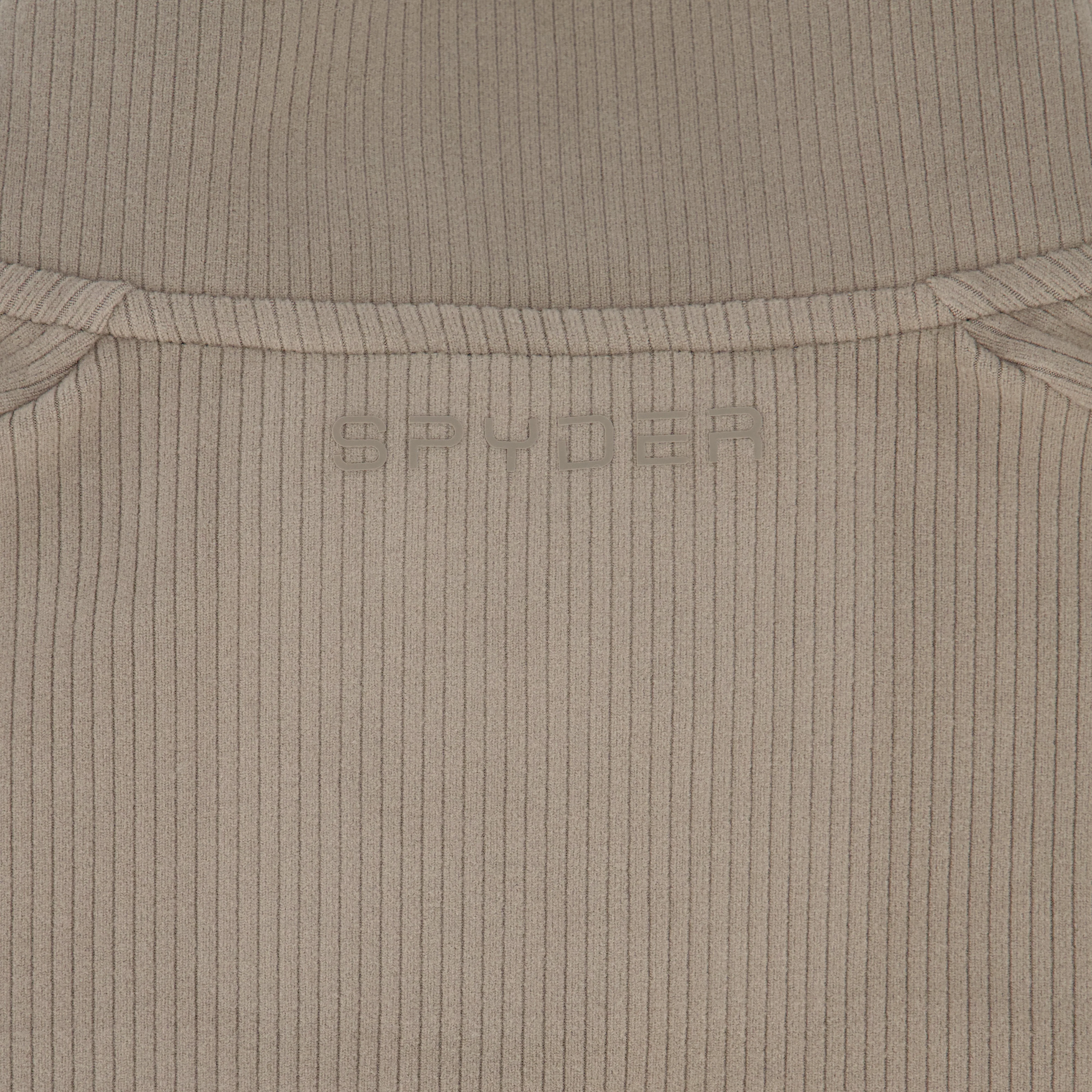 Spyder Men's Corduroy Double Knit Quarter Zip - Timber - Image 5