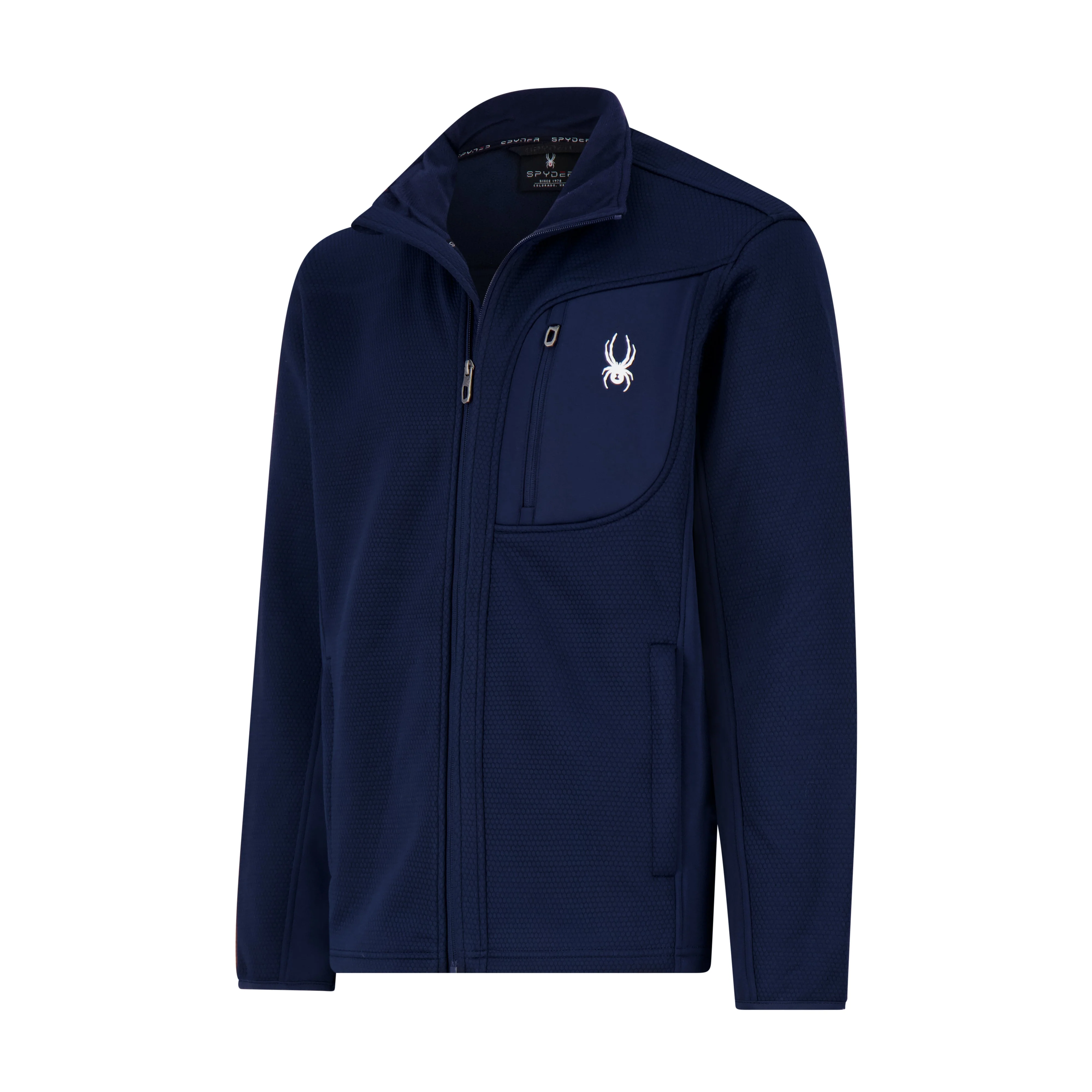 Spyder Men's Encore Fleece - Navy - Image 6
