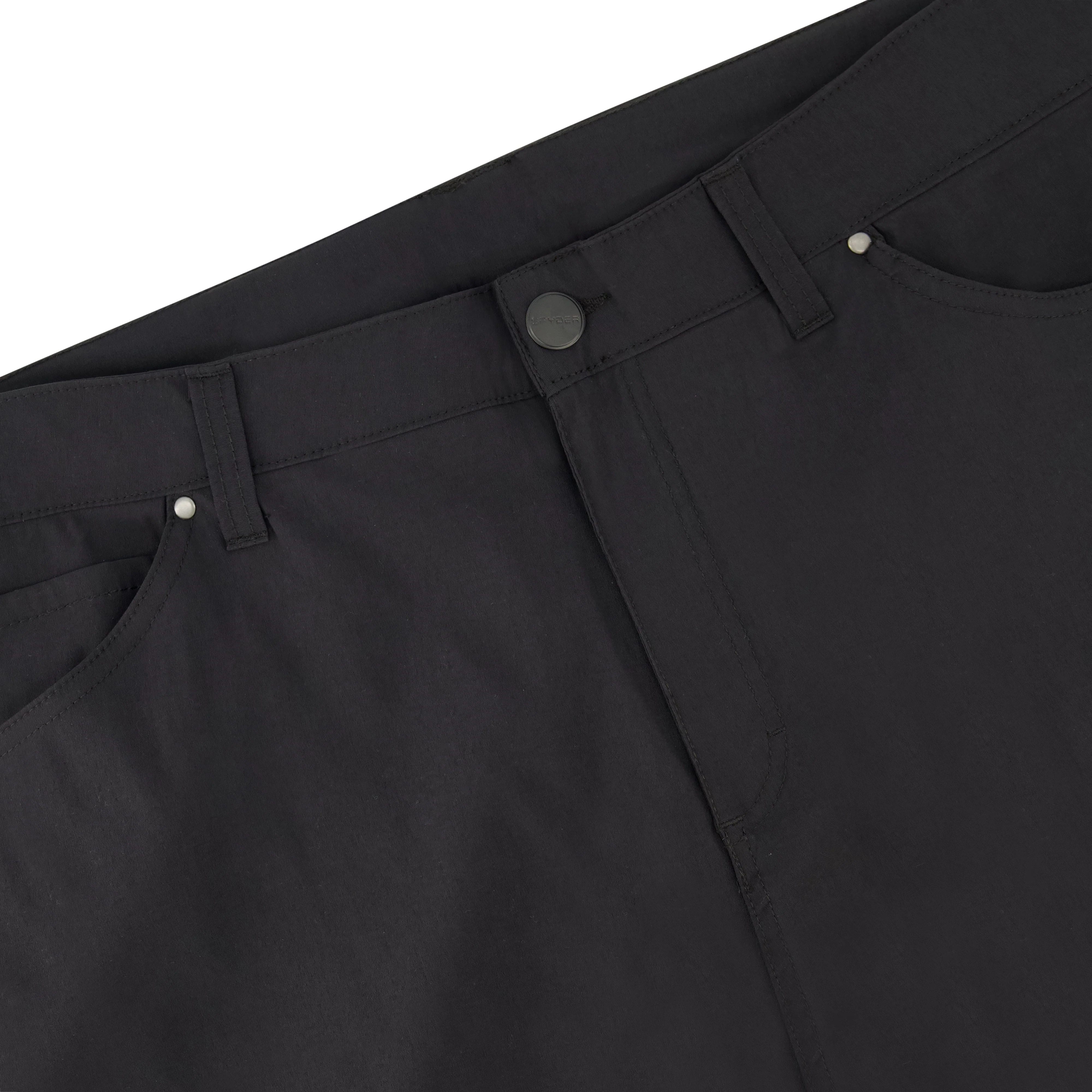 Spyder Men's Fleece Lined Five Pocket Pants - Black - Image 2