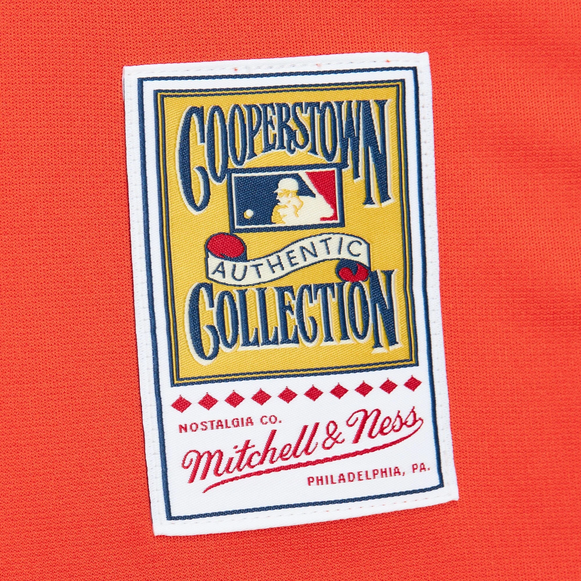 Men's Mitchell & Ness MLB Alternate Jersey Astros 2004 Craig Biggio - Image 4