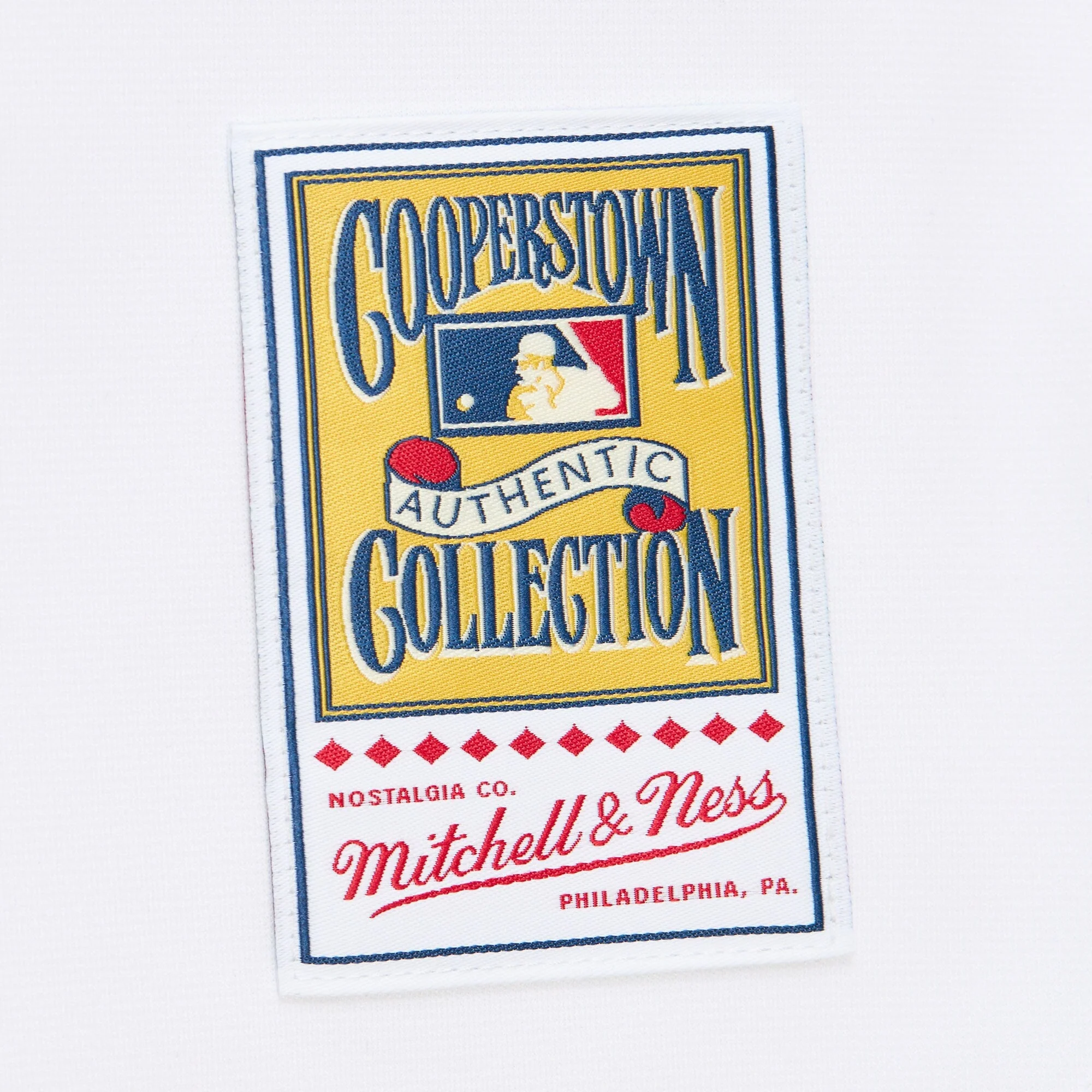 Men's Mitchell & Ness MLB Alternate Jersey Braves 2004 John Smoltz - Image 3