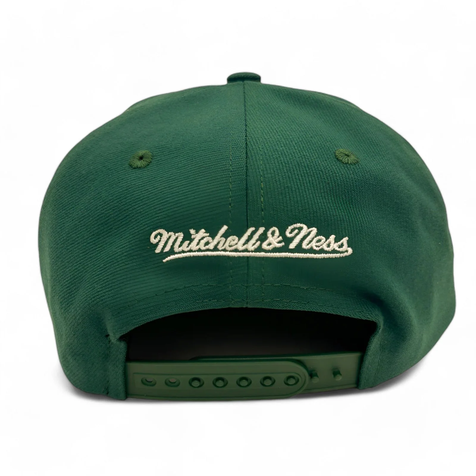 Men's Mitchell & Ness MLB Back To Basics Snapback Coop Rays - Green - Image 3