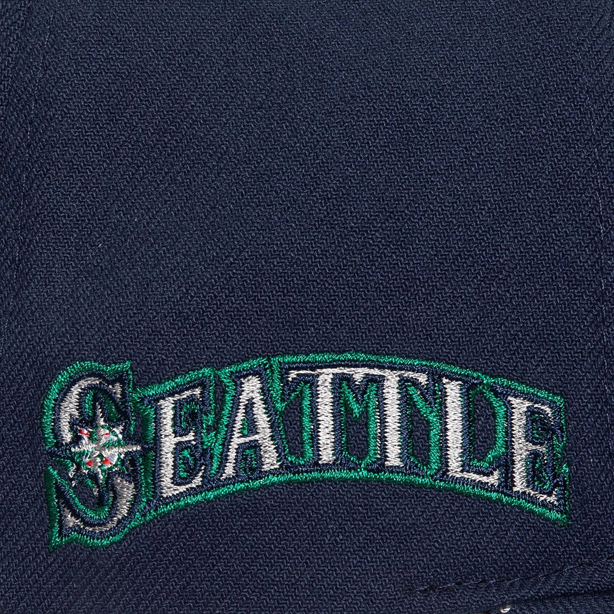 Men's Mitchell & Ness MLB Bp Mesh Hook Pro Snapback Coop Mariners - Image 3