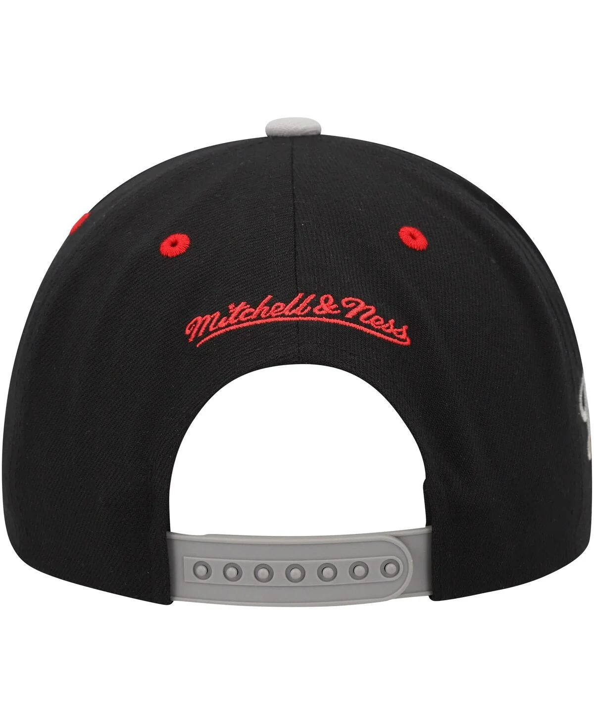 Men's Mitchell & Ness MLB Bred Pro Snapback Dodgers - Black - Image 4