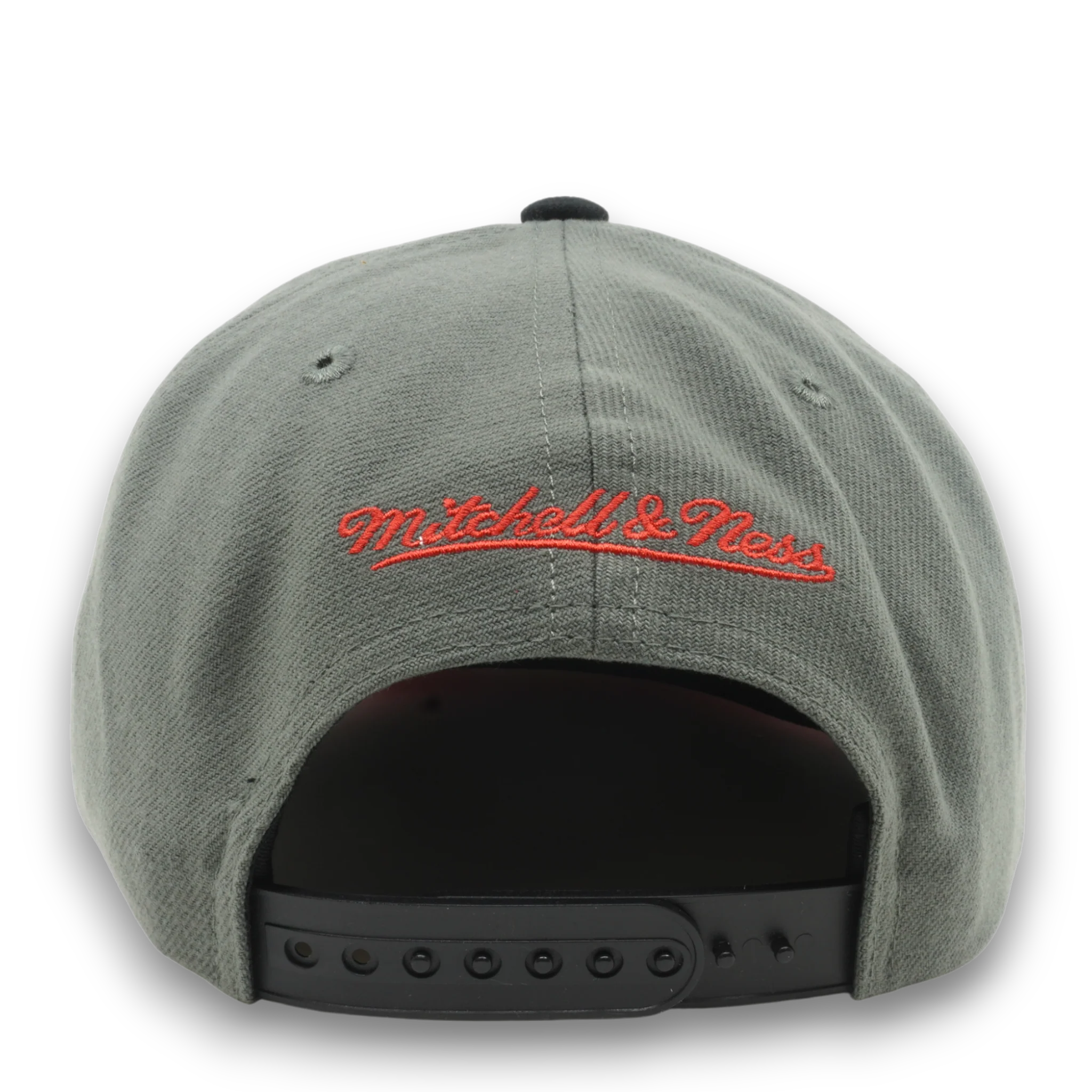 Men's Mitchell & Ness MLB Storm Front Snapback Braves - Grey - Image 5