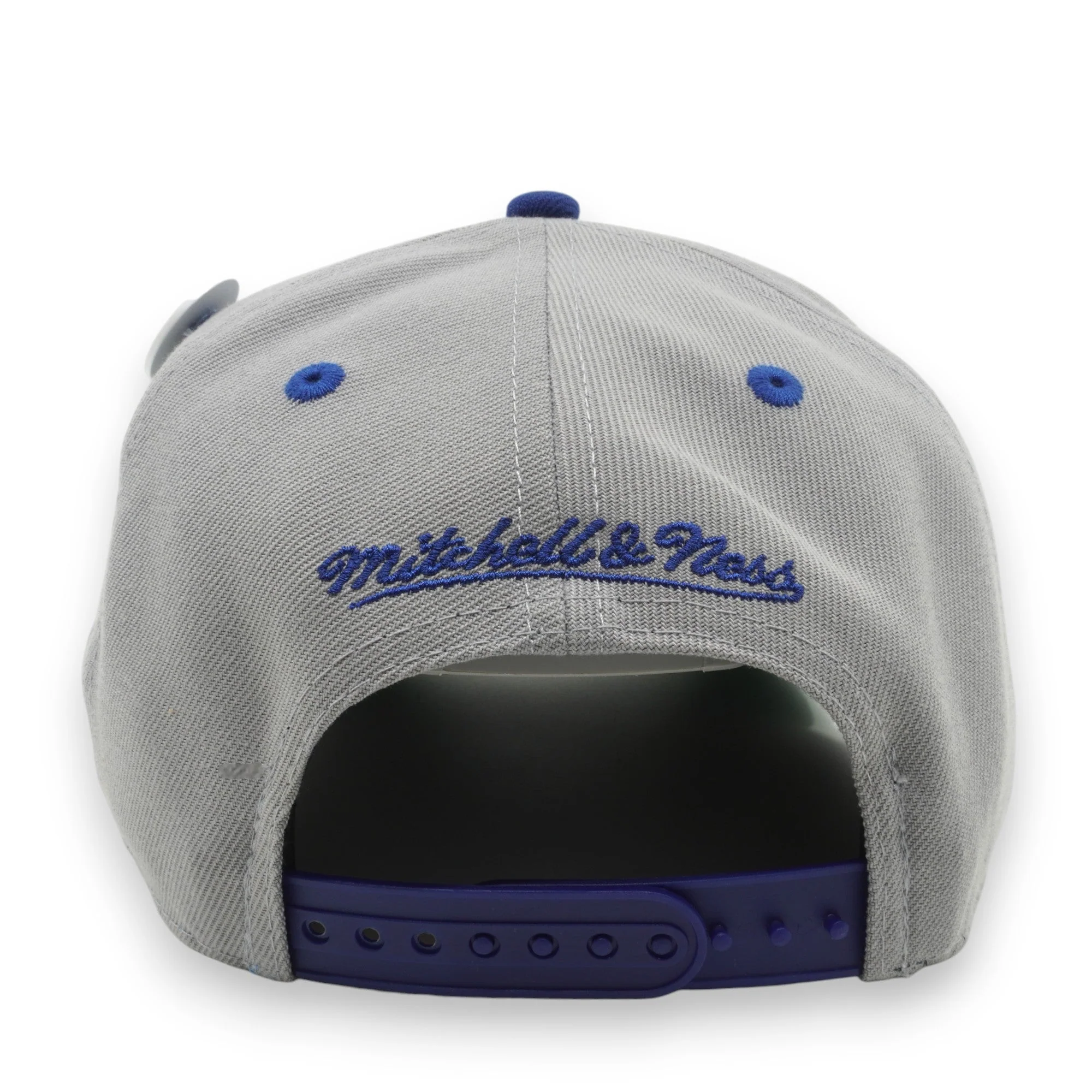 Men's Mitchell & Ness MLB Team Ball Pro Snapback Dodgers - Grey - Image 5