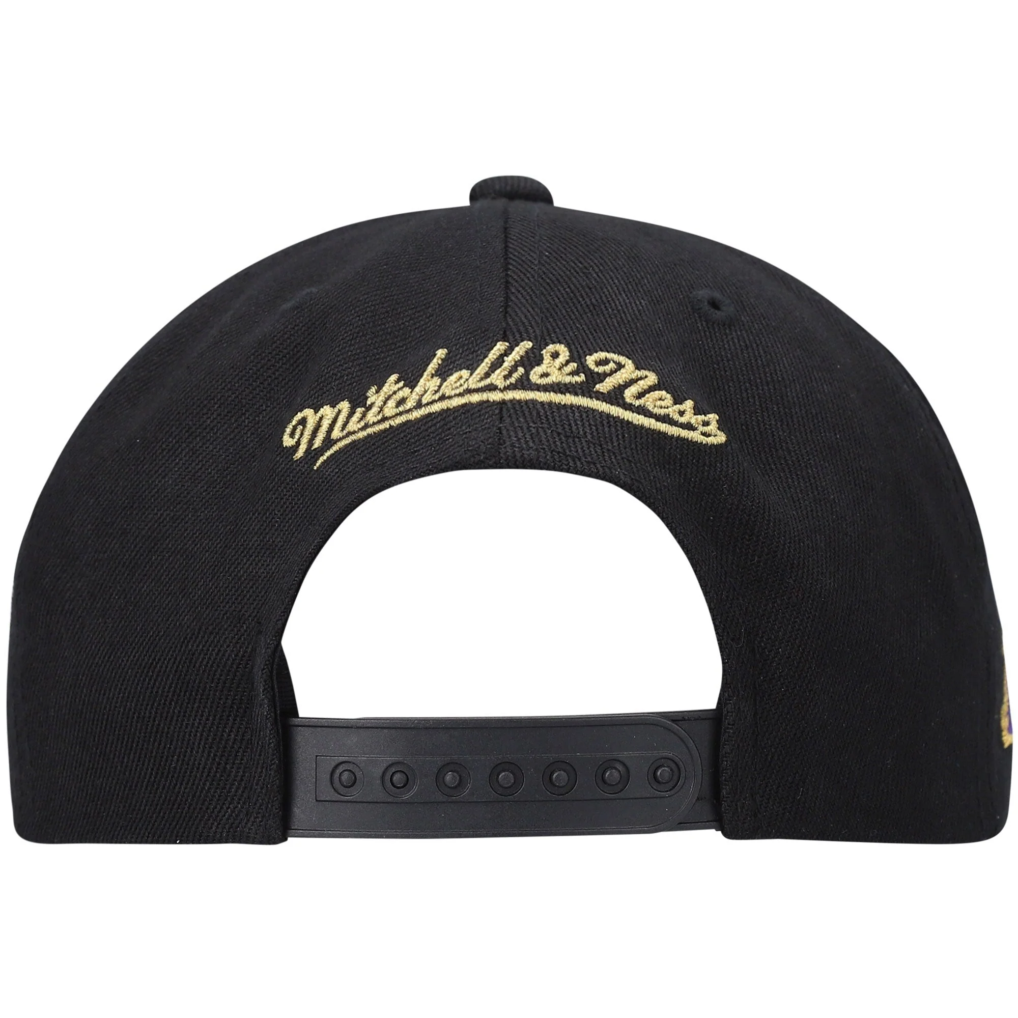 Men's Mitchell & Ness NBA 75Th Gold Snapback Rockets - Black - Image 4