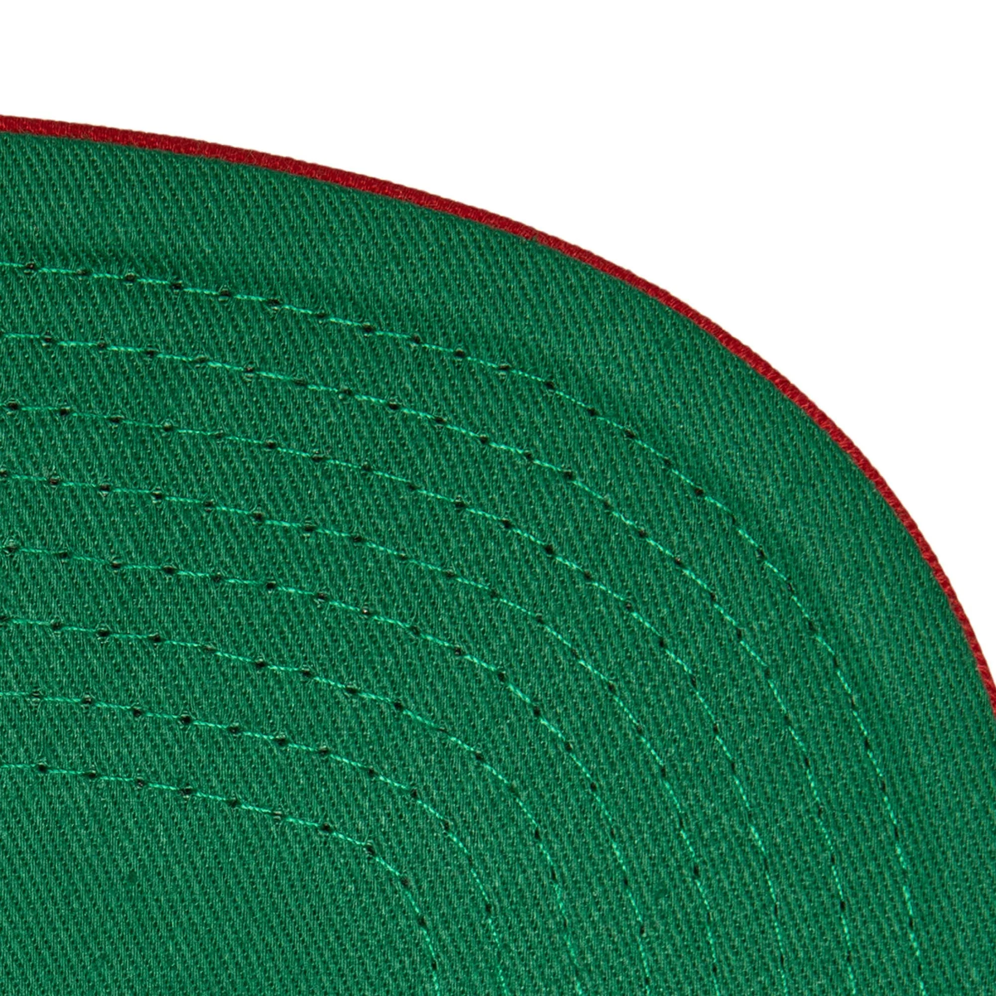 Men's Mitchell & Ness NBA 90'S Draft Day Snapback Hawks - Image 4
