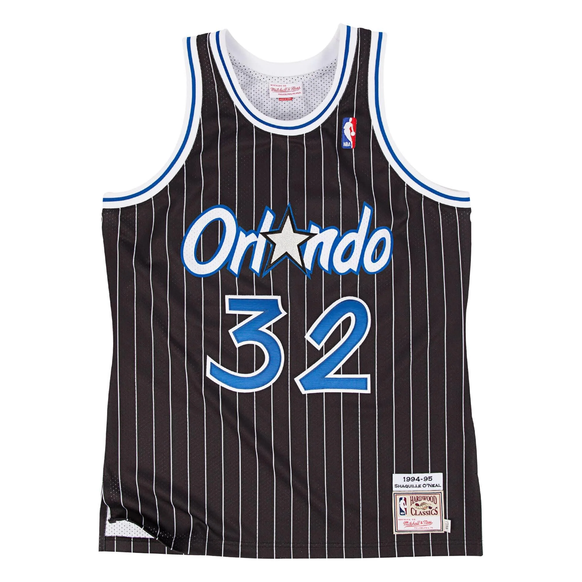 Men's Mitchell & Ness NBA Authentic Jersey 1994 Orlando Magic Shaquille O'Neal