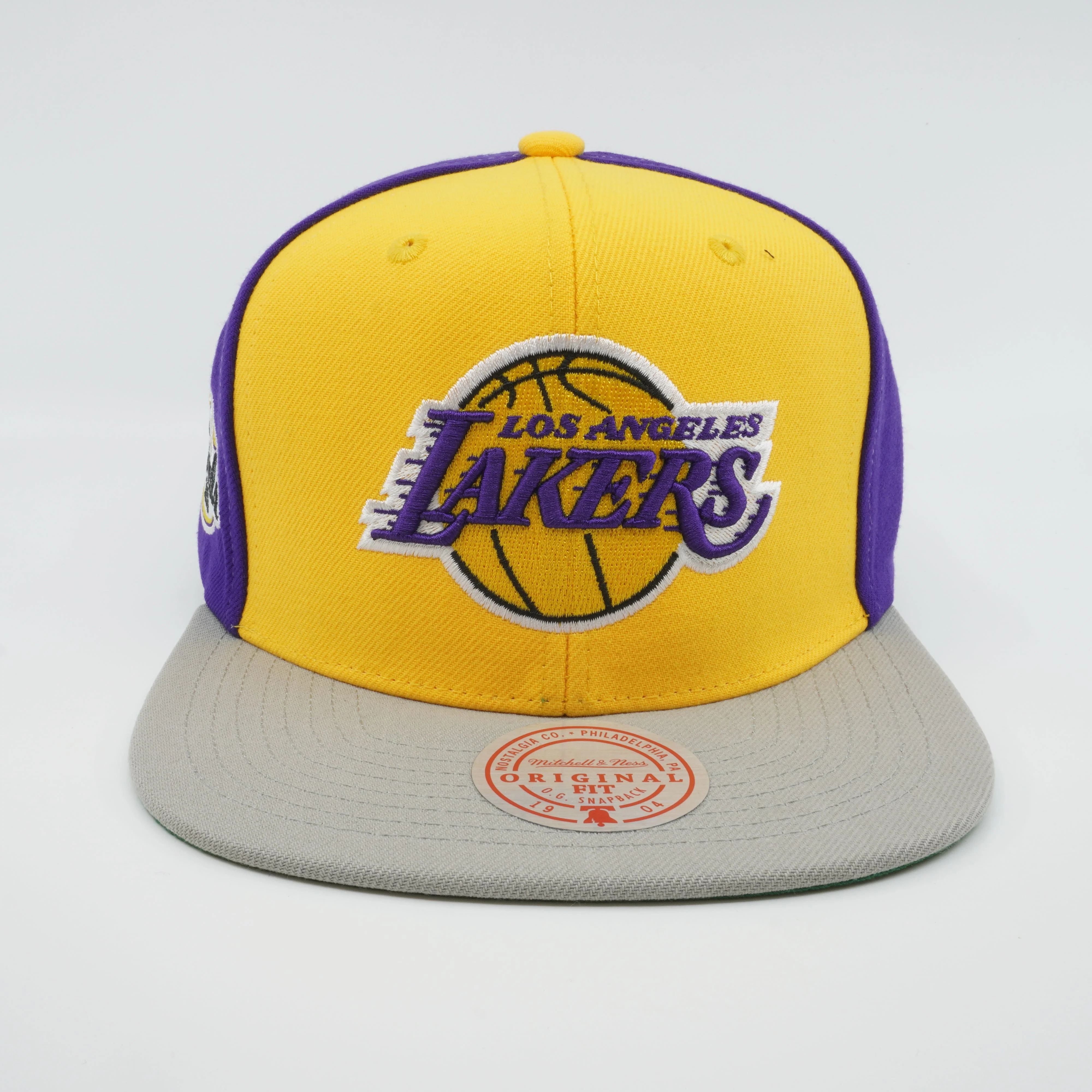 Men's Mitchell & Ness NBA Block Out Snapback Lakers - Purple - Image 2