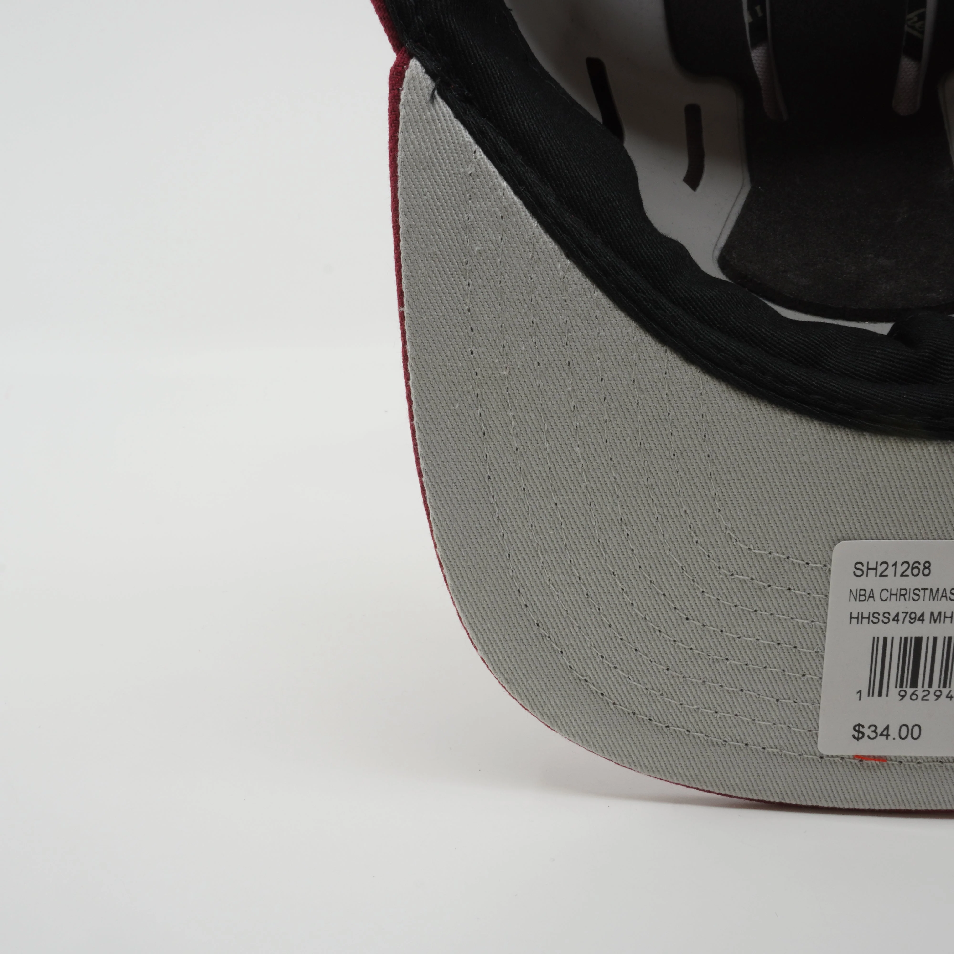 Men's Mitchell & Ness NBA Christmas Day Snapback Heat - Red - Image 5
