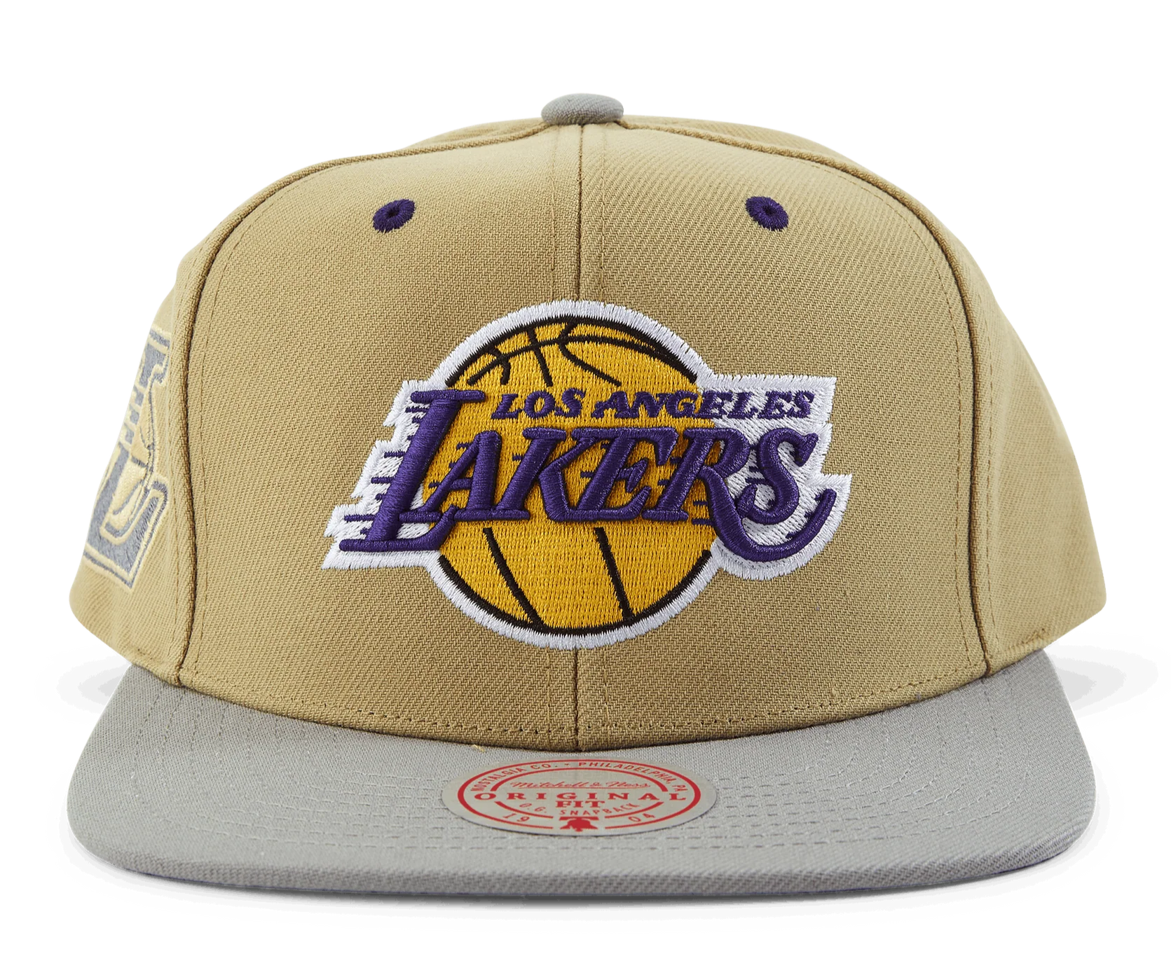 Men's Mitchell & Ness NBA Classic Canvas Snapback Lakers - Image 2