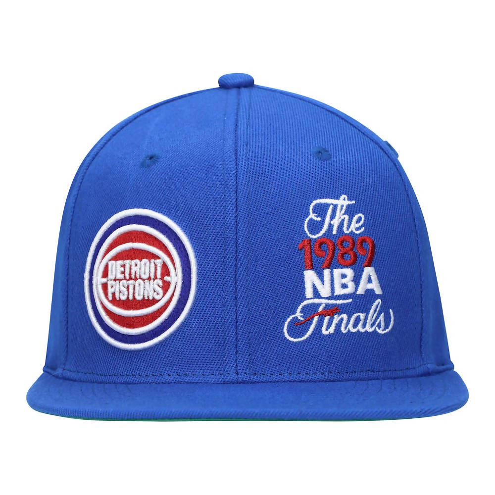 Men's Mitchell & Ness NBA Dual Whammy Snapback Hwc Pistons - Image 2