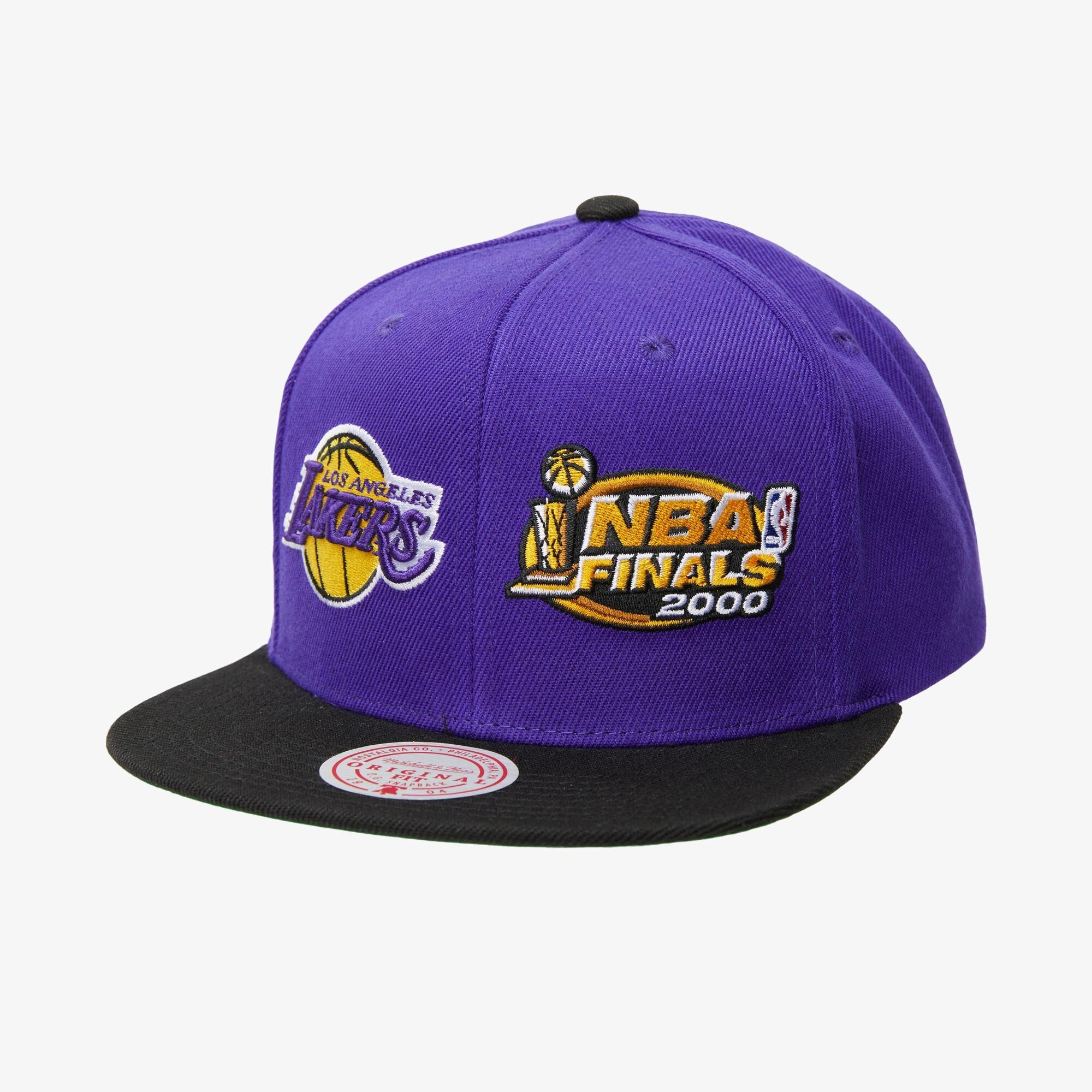 Men's Mitchell & Ness NBA Dual Whammy Snapback Lakers - Purple-Black