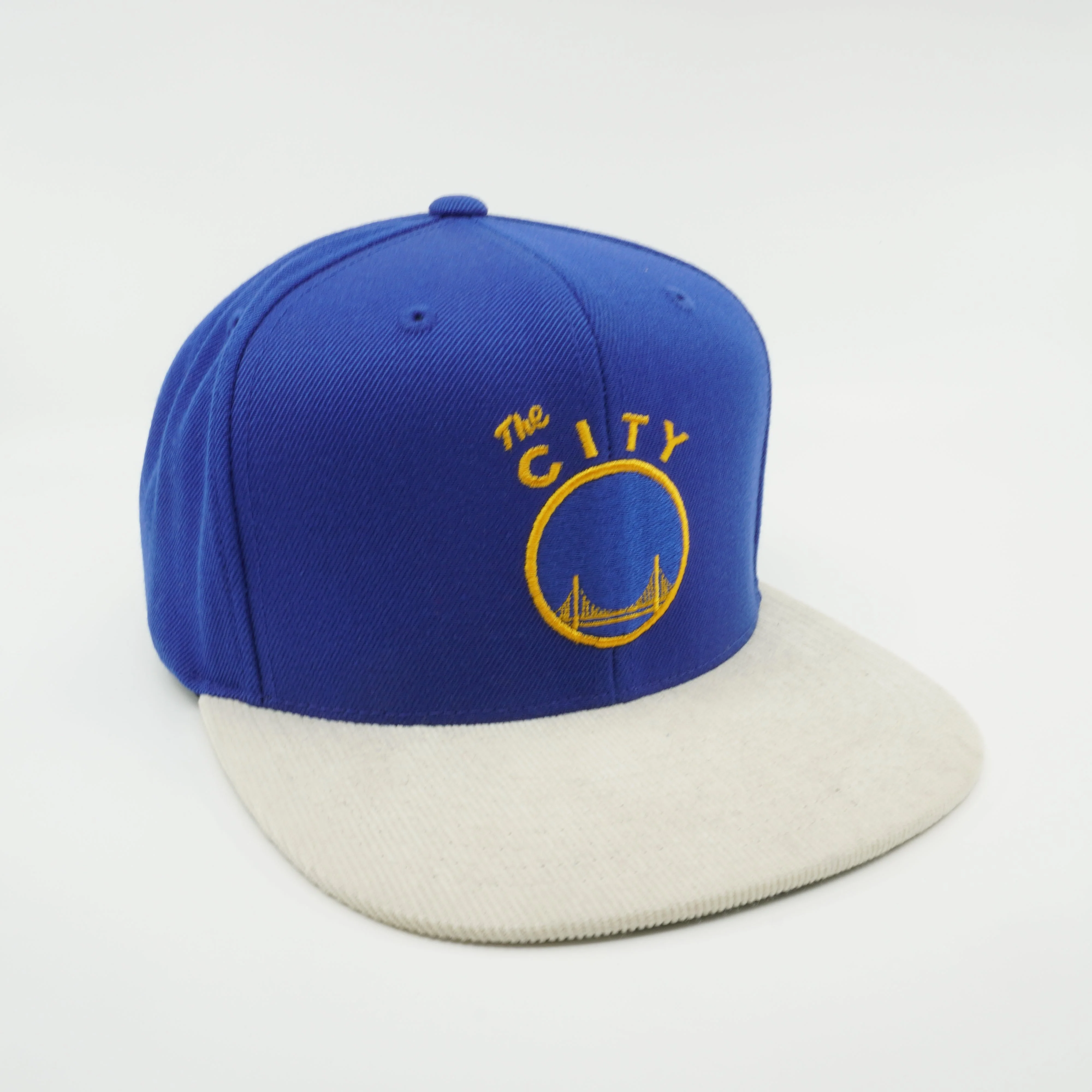 Men's Mitchell & Ness NBA Golden State Warriors Replay Tonal Corduroy 2T Snapback - Image 3