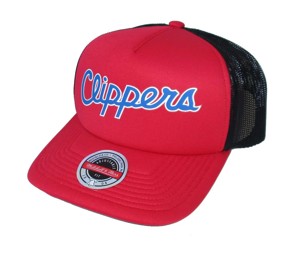 Men's Mitchell & Ness NBA Jersey Hook Trucker Hwc Clippers - Red - Image 3