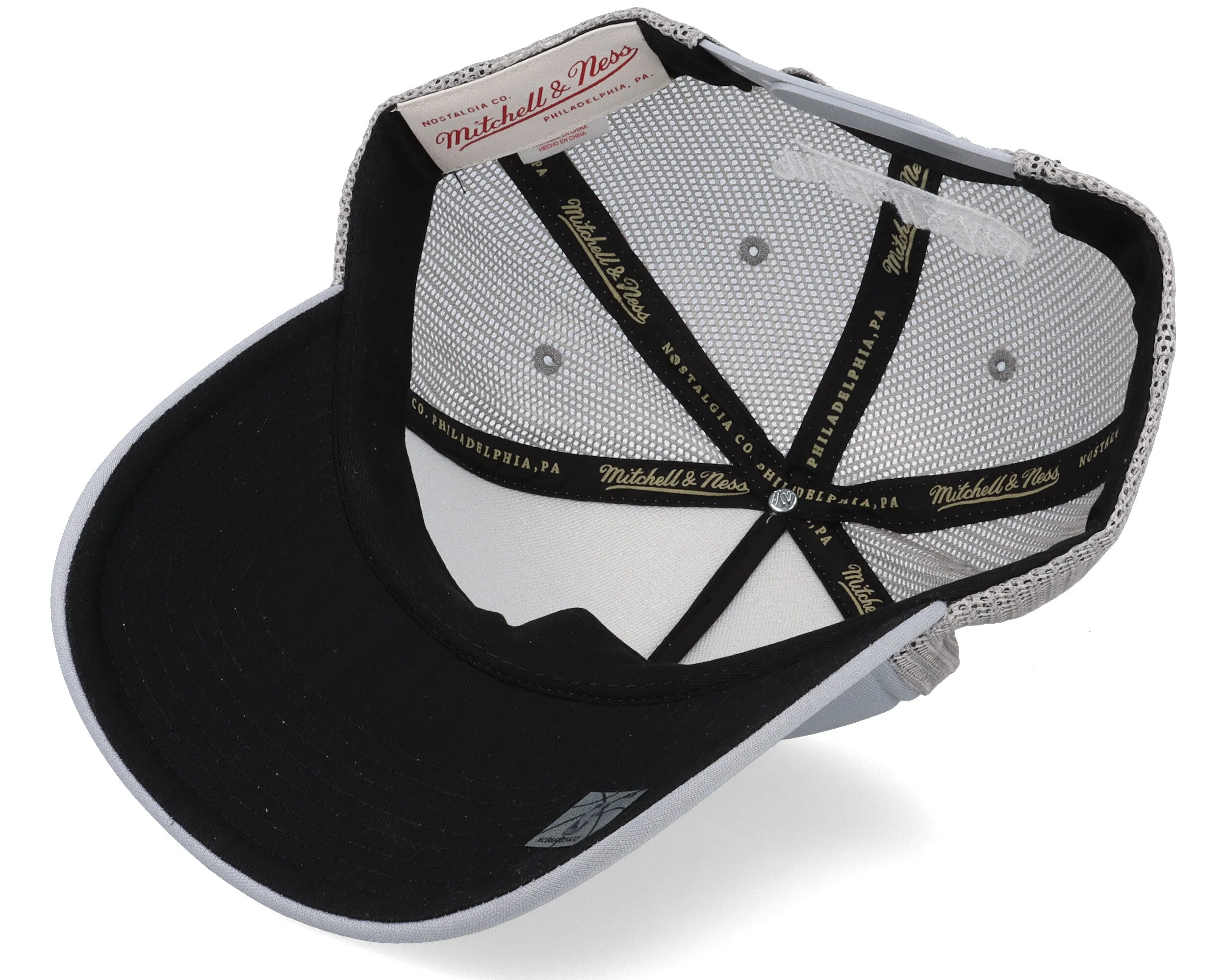 Men's Mitchell & Ness NBA Keep On Truckin Trucker Nets - Image 4
