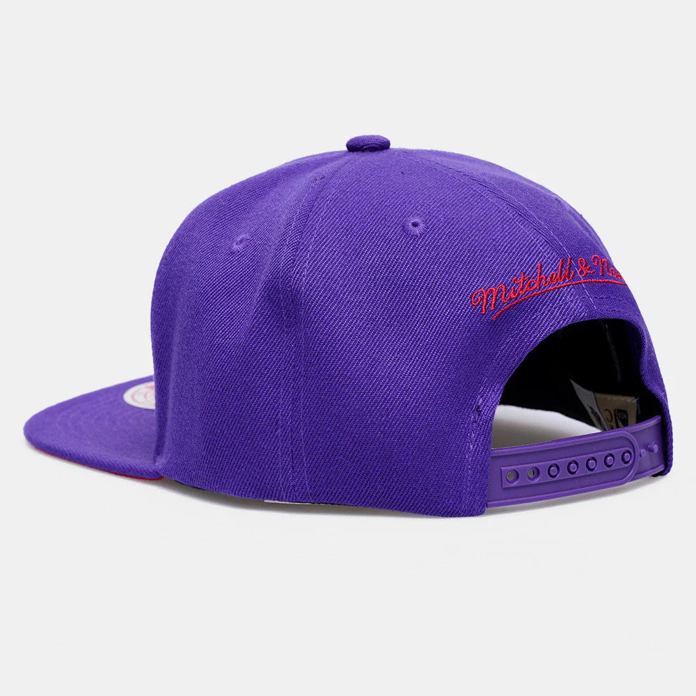 Men's Mitchell & Ness NBA Paint By Number Snapback Hwc Raptors - Purple - Image 2