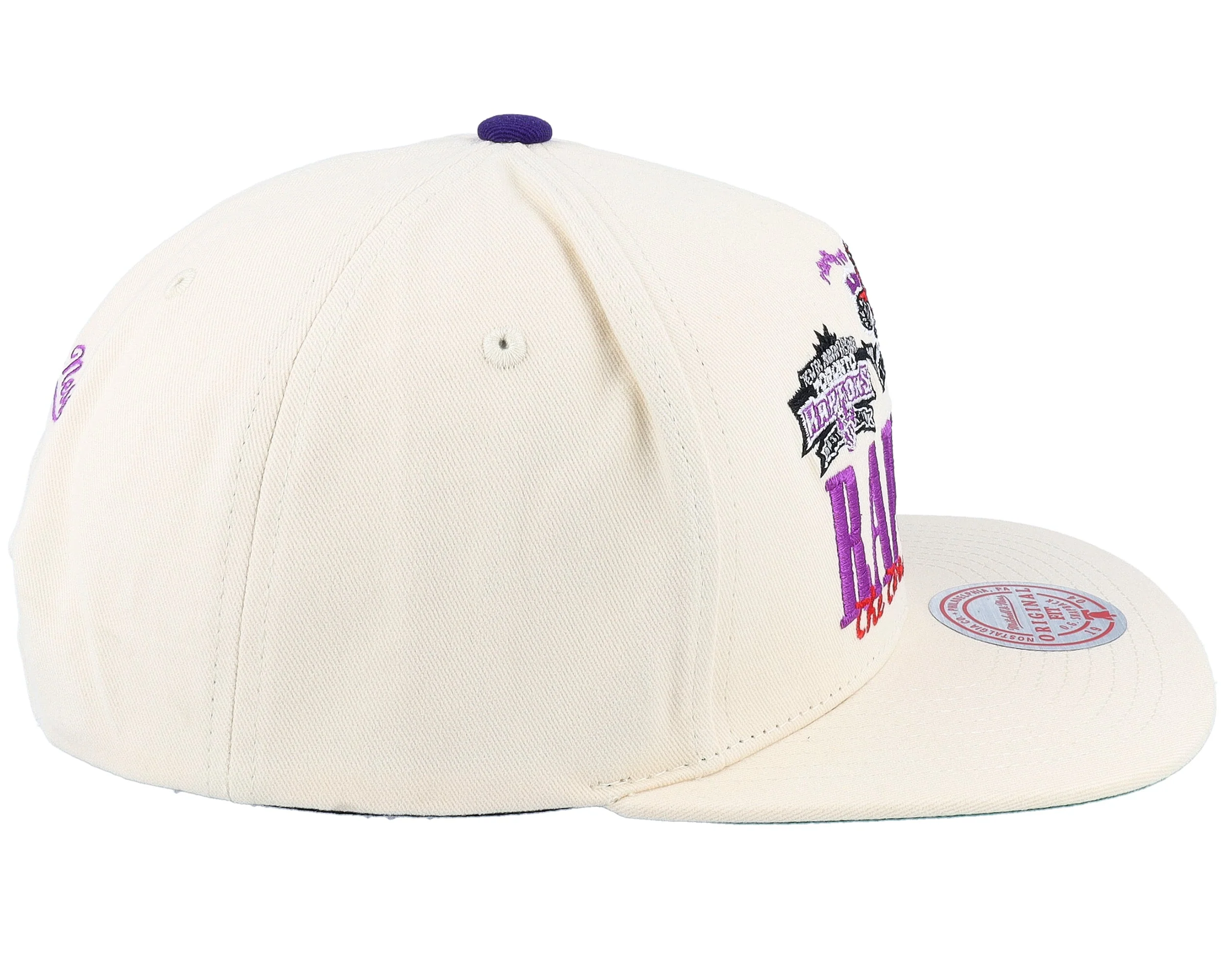 Men's Mitchell & Ness NBA Reframe Retro Snapback Hwc Raptors - Image 4