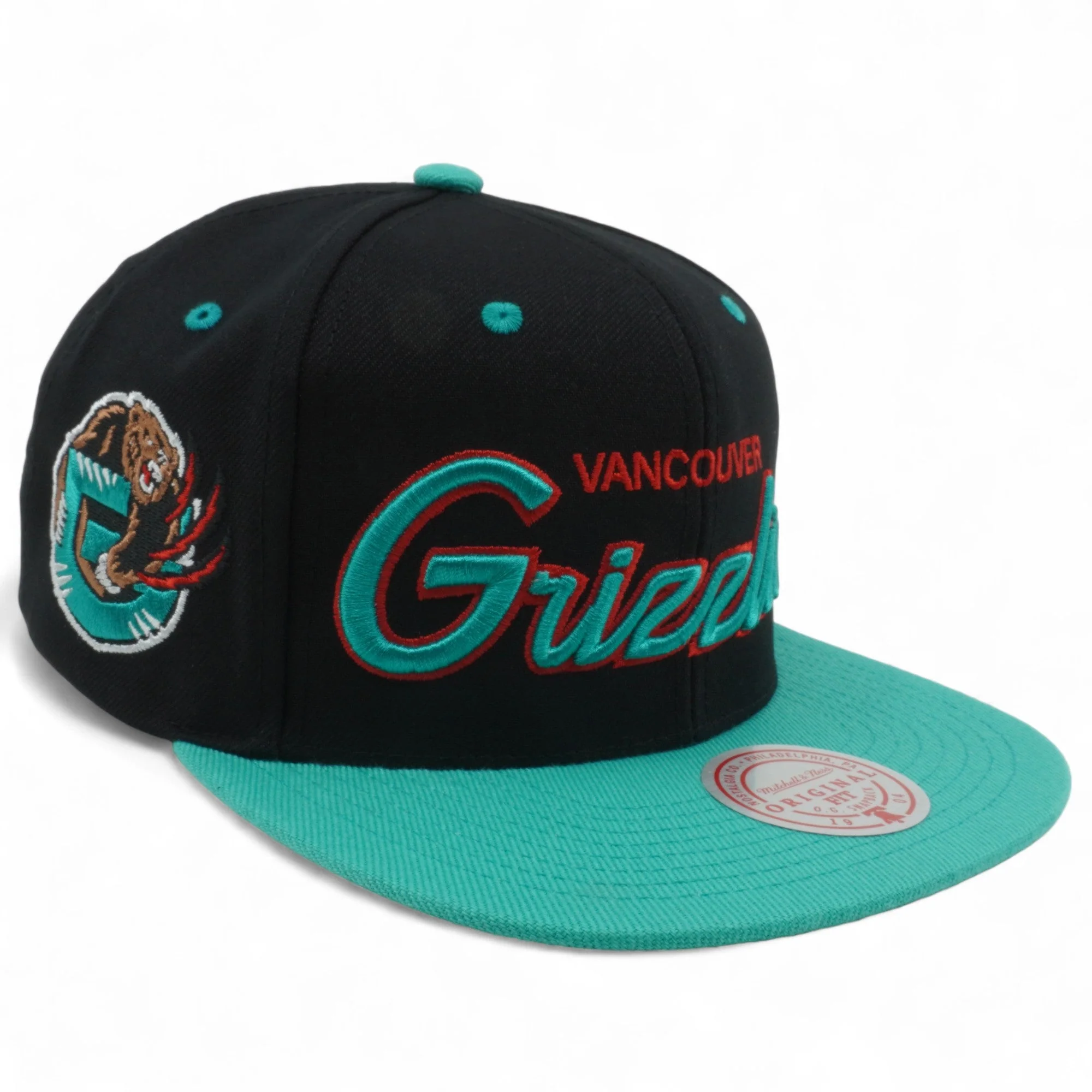 Men's Mitchell & Ness NBA Script Pop Snapback Grizzlies - Image 3