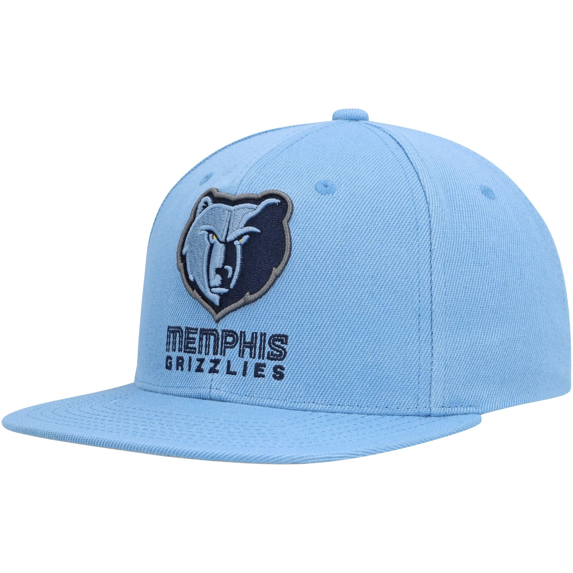 Men's Mitchell & Ness NBA Side Core 2.0 Snapback Grizzlies - Light Blue