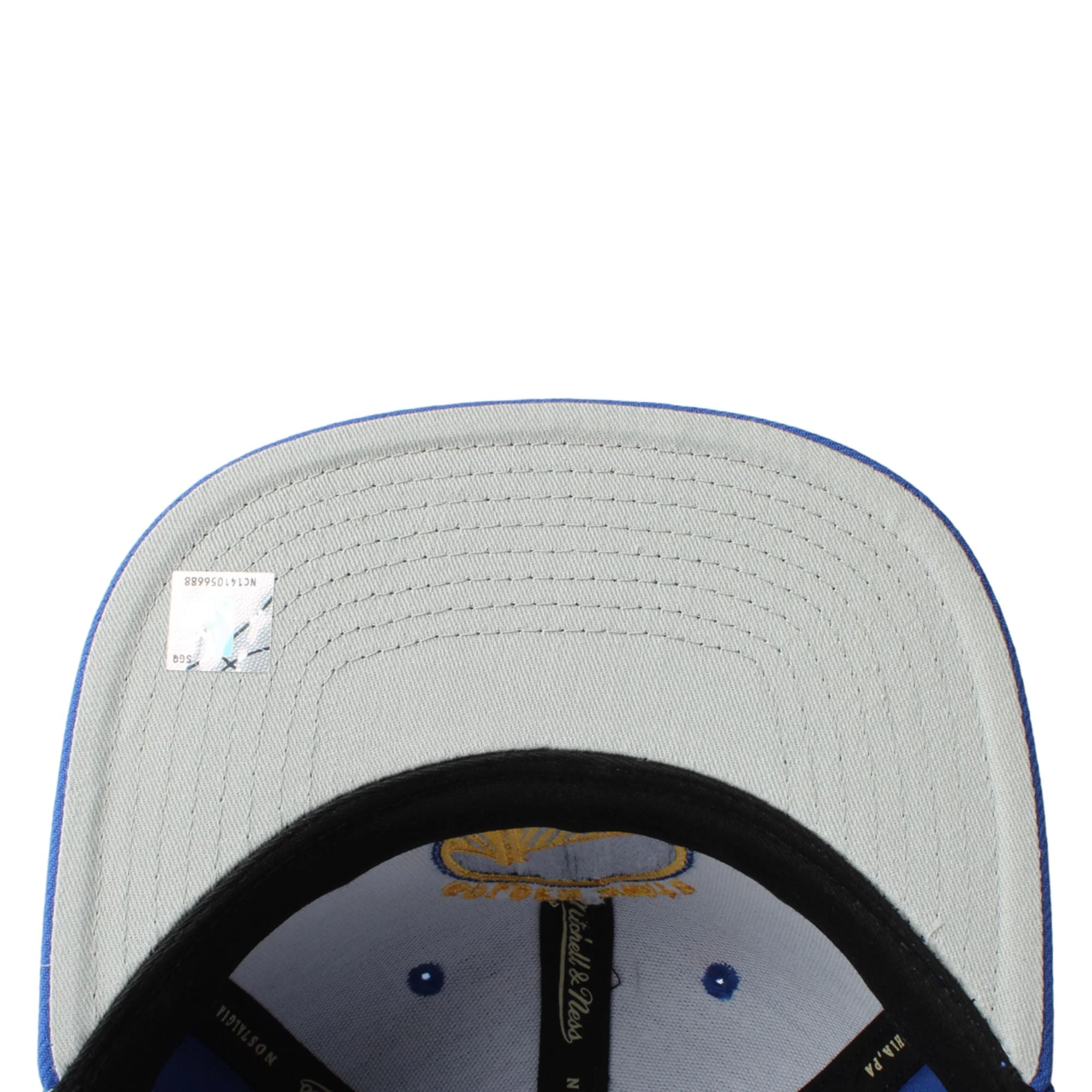 Men's Mitchell & Ness NBA Side Core 2.0 Snapback Warriors - Royal - Image 5