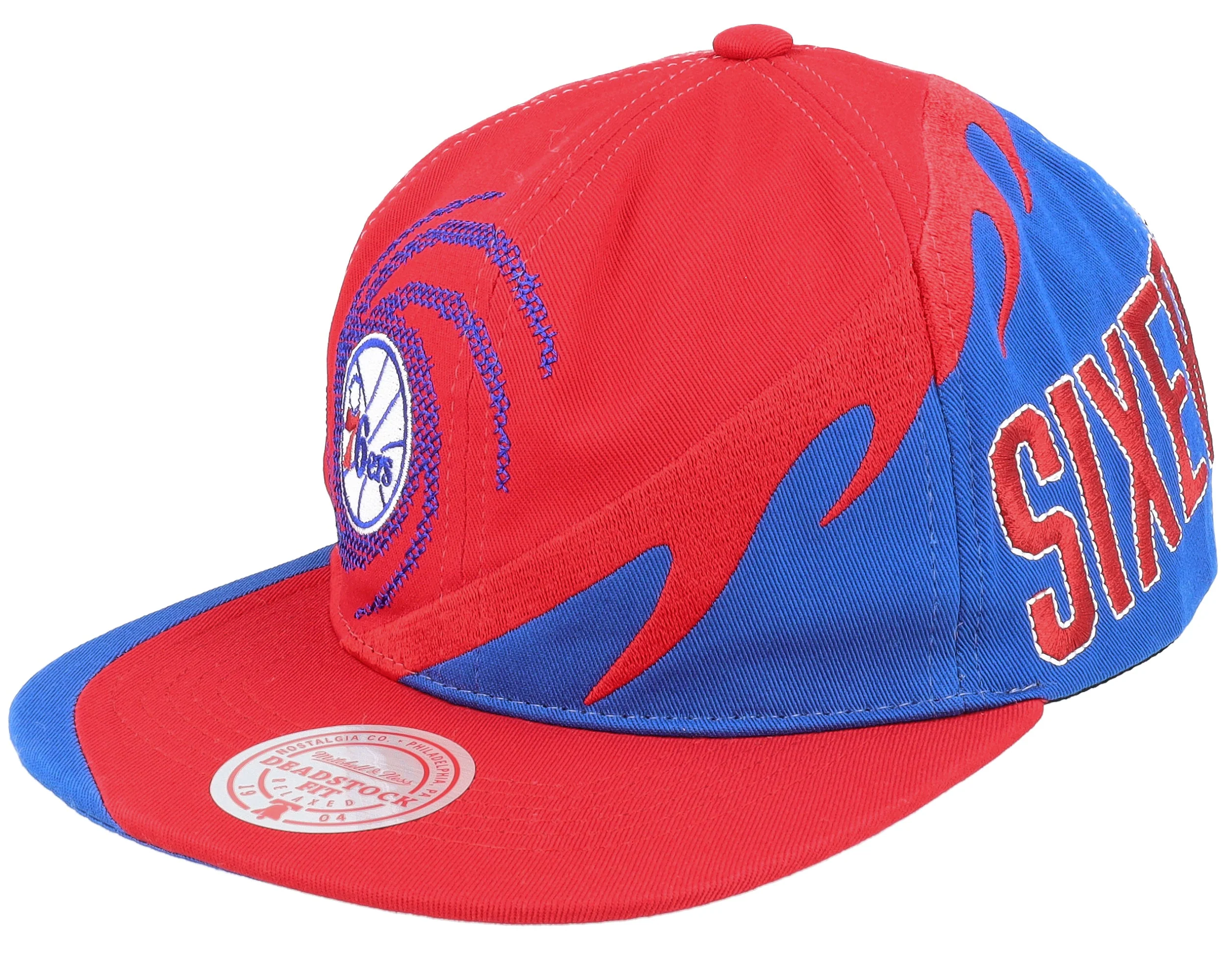Men's Mitchell & Ness NBA Spiral Deadstock Snapback Hwc 76Ers - Image 2