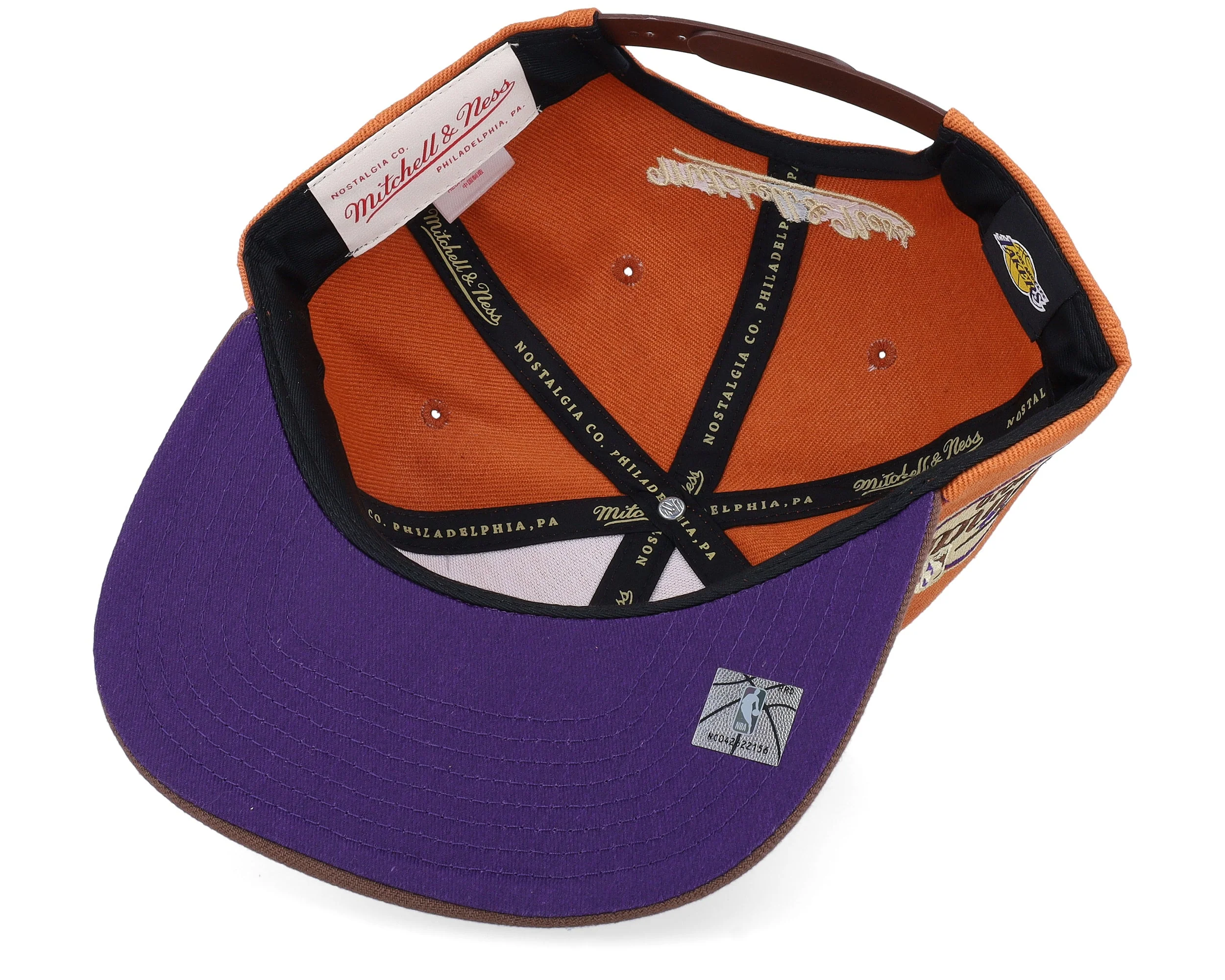 Men's Mitchell & Ness NBA Sweet Potato Pie Snapback Lakers - Image 5