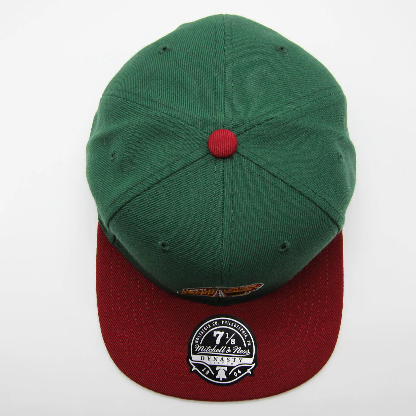 Men's Mitchell & Ness NBA Team 2 Tone 2.0 Fitted Hwc Supersonics - Image 4