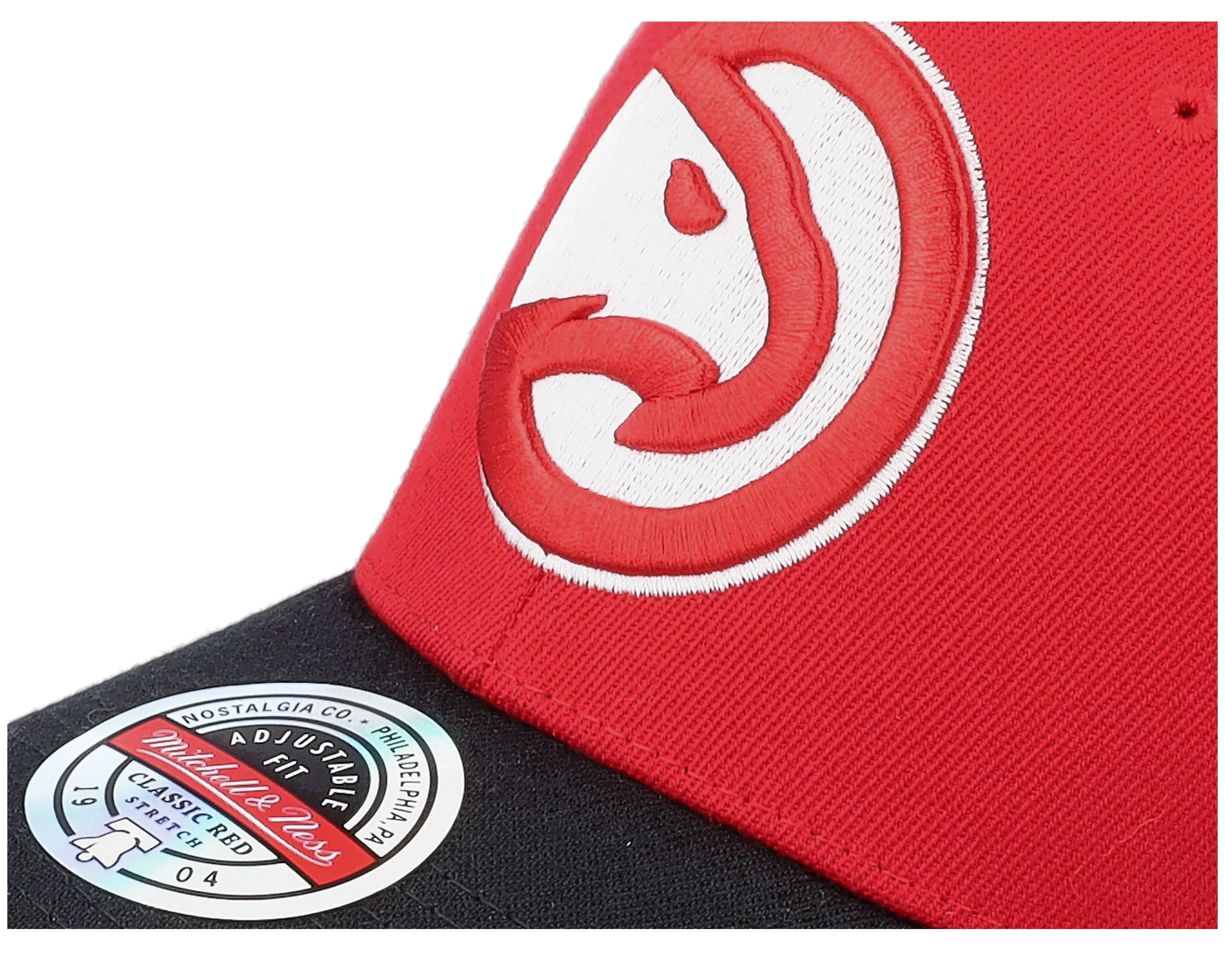 Men's Mitchell & Ness NBA Team 2 Tone 2.0 Stretch Snapback NBA Hawks - Image 6