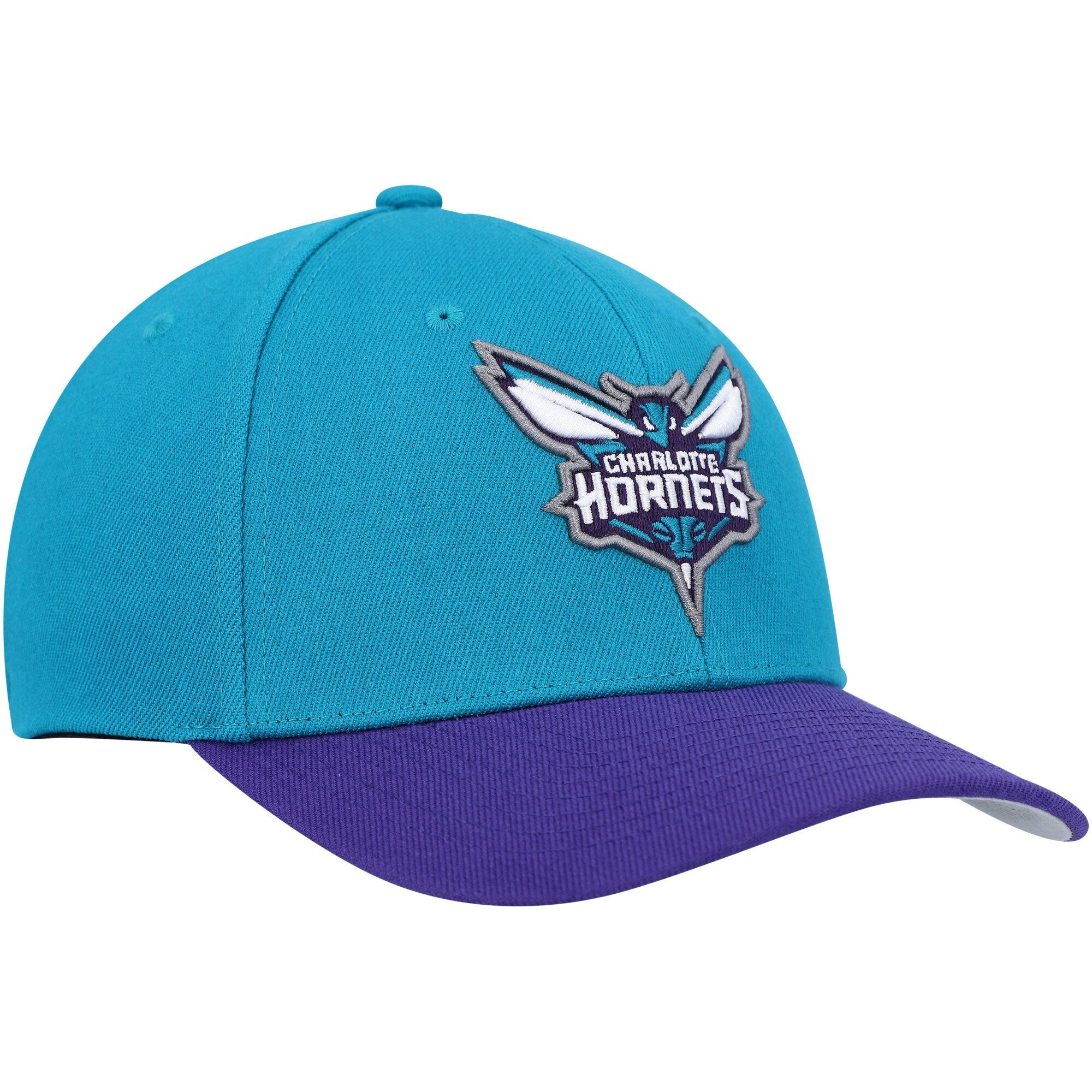 Men's Mitchell & Ness NBA Team 2 Tone 2.0 Stretch Snapback NBA Hornets - Image 3