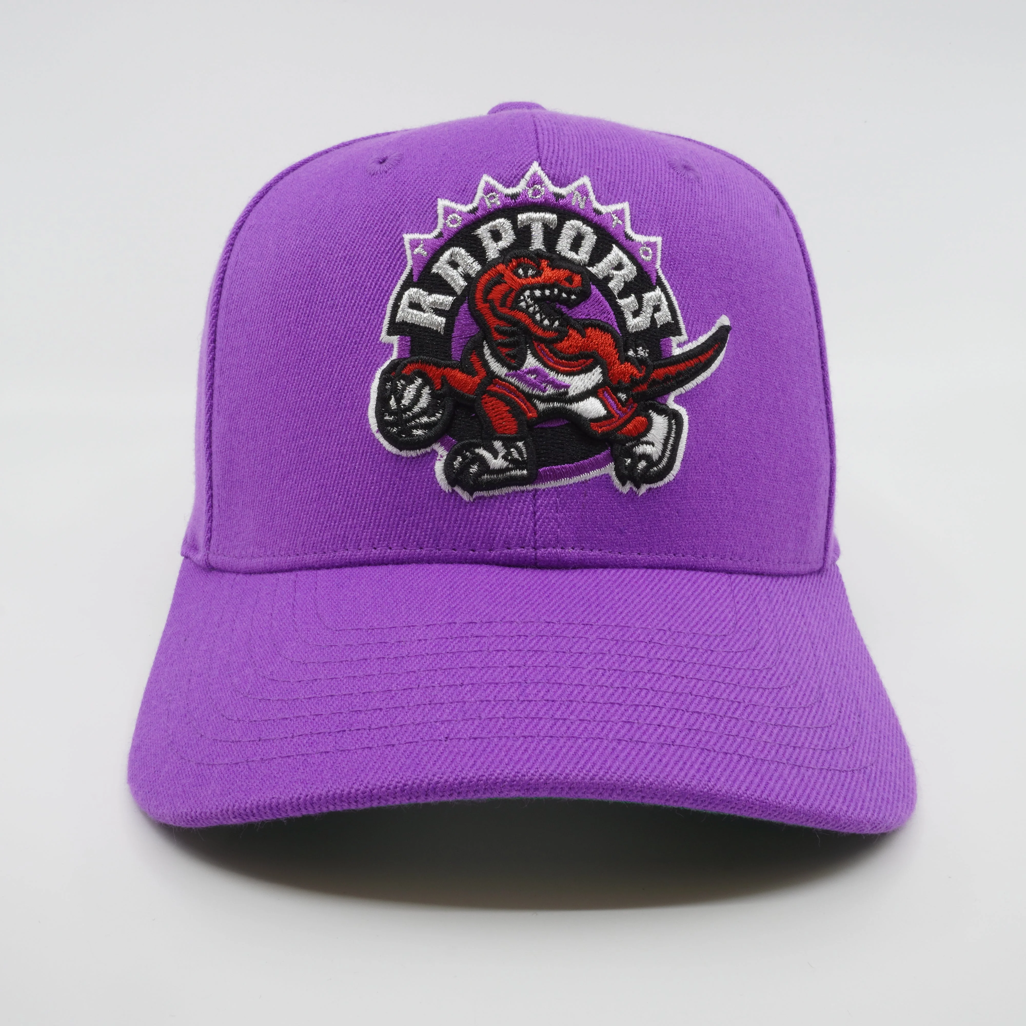 Men's Mitchell & Ness NBA Team Ground 2.0 Stretch Snapback Hwc Raptors - Purple - Image 2