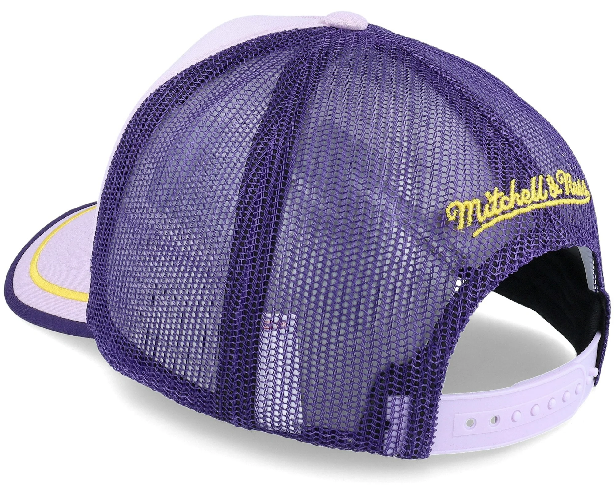 Men's Mitchell & Ness NBA Team Royalty Trucker Lakers - Purple - Image 4