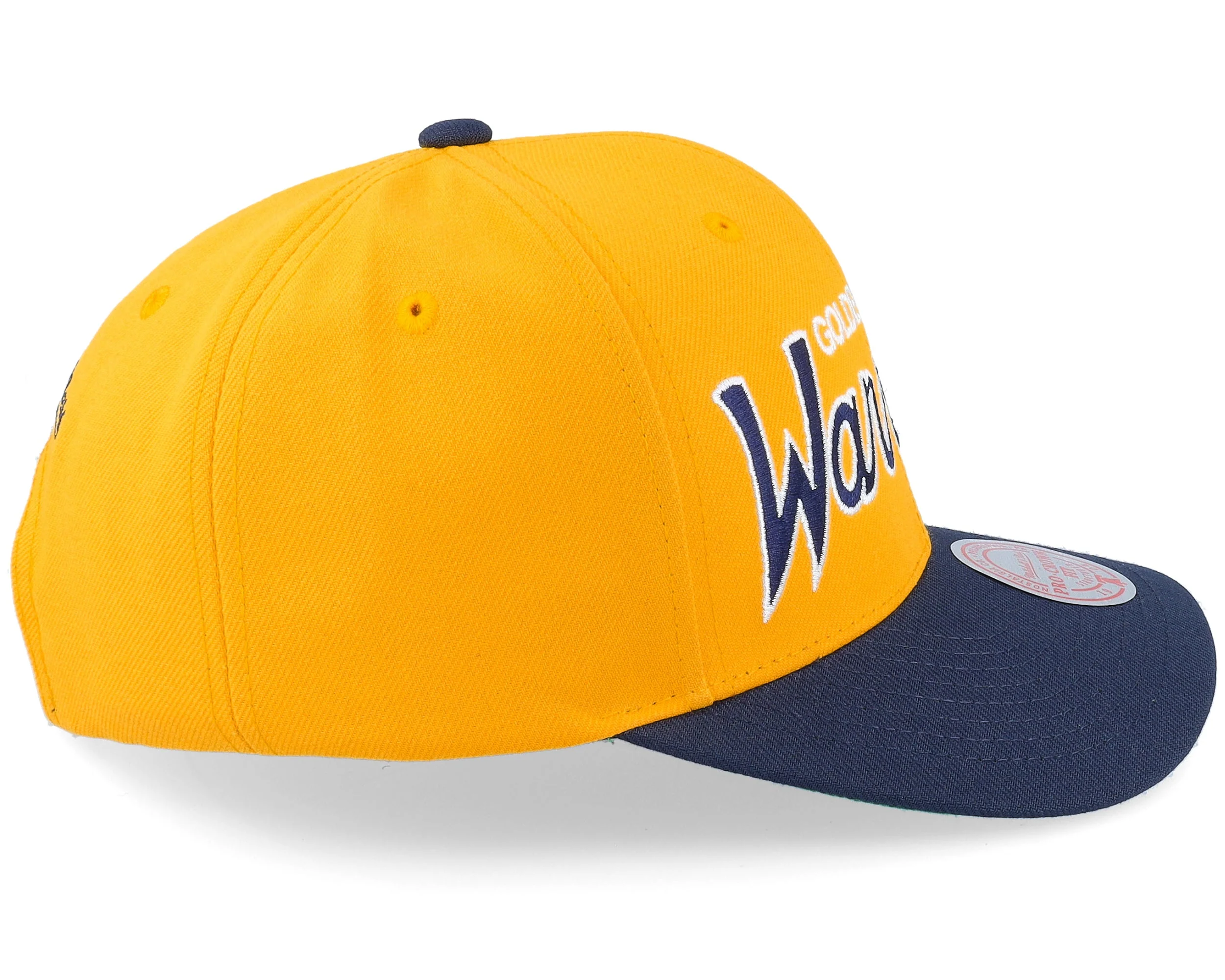 Men's Mitchell & Ness NBA Team Script 2.0 Pro Snapback Hwc Warriors - Image 4