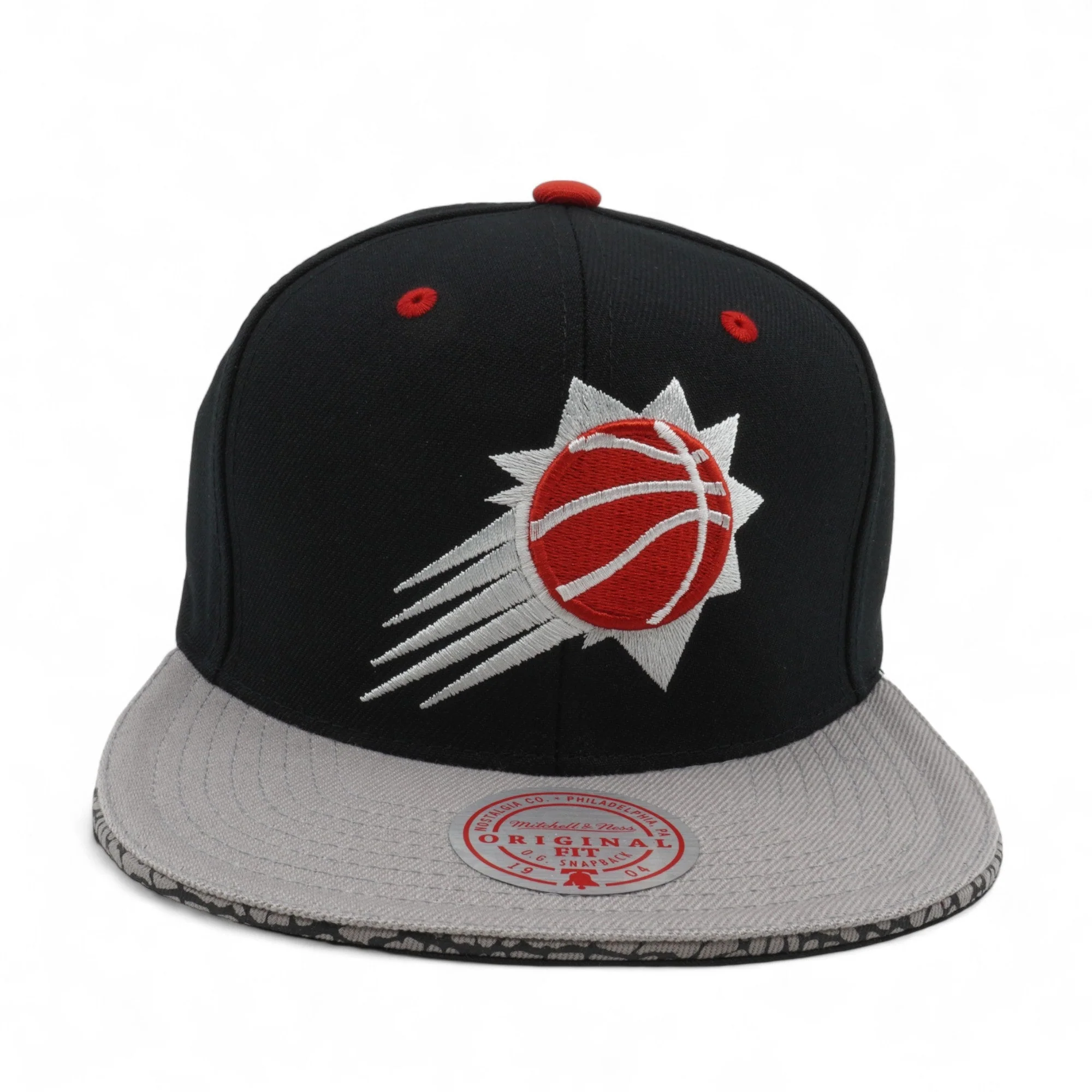 Men's Mitchell & Ness NBA Three Collection Snapback Suns - Image 2