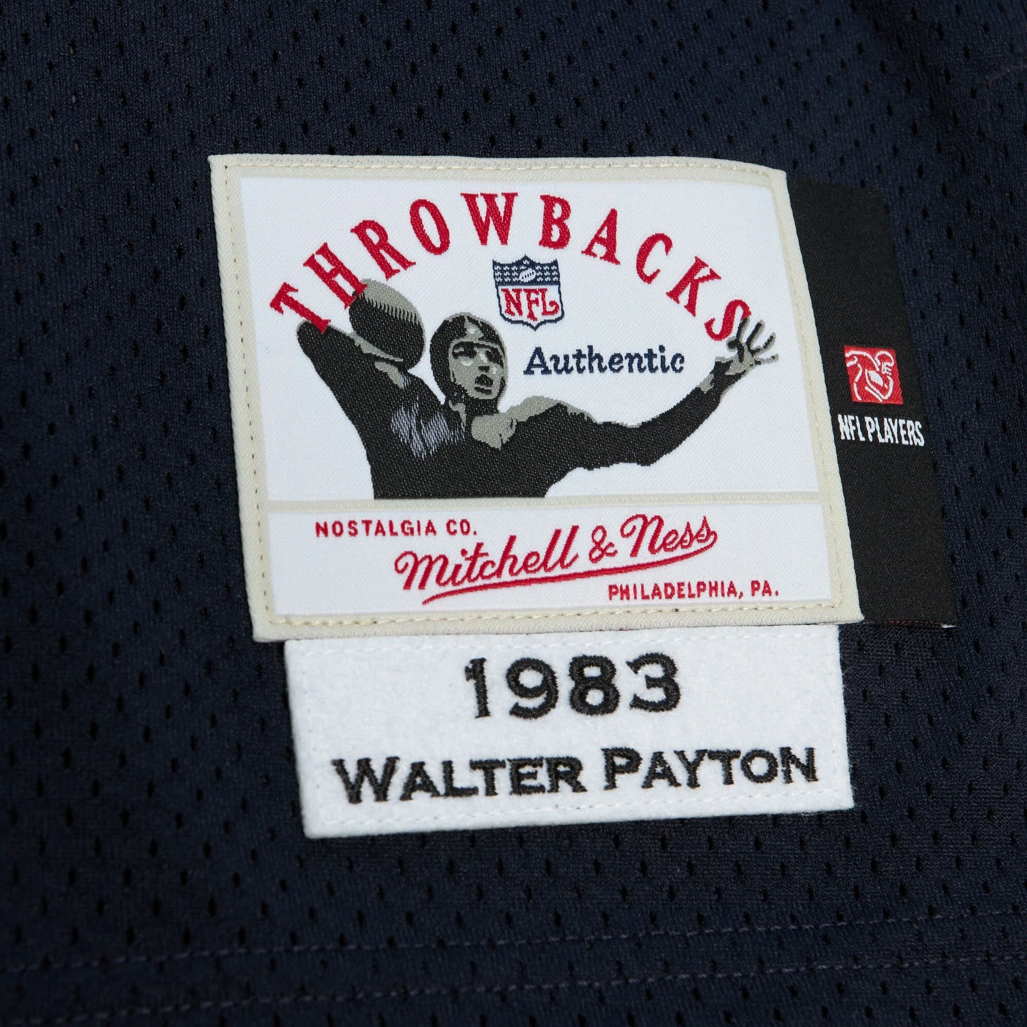 Men's Mitchell & Ness NFL Dark Jersey Bears 1983 Walter Payton - Image 4