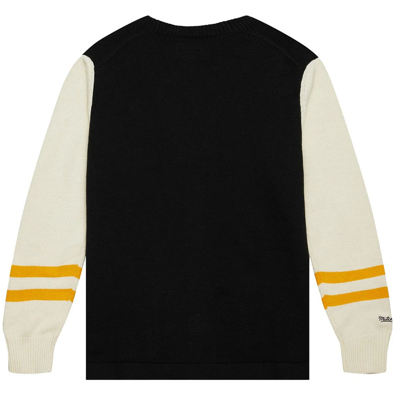 Men's Mitchell & Ness Nhl 100Th Anniversary Cardigan Sweater Bruins - Image 2