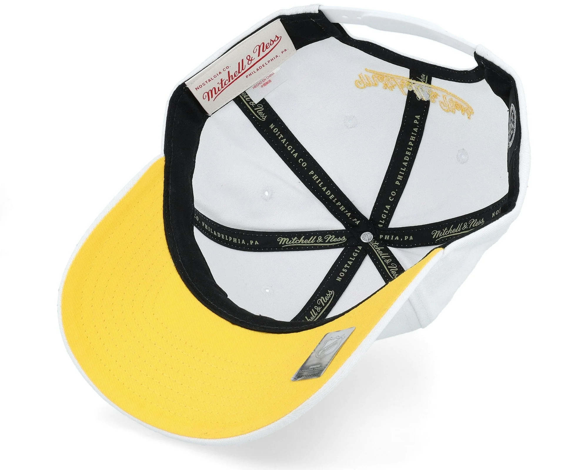 Men's Mitchell & Ness Nhl All In Pro Snapback Penguins - White - Image 5