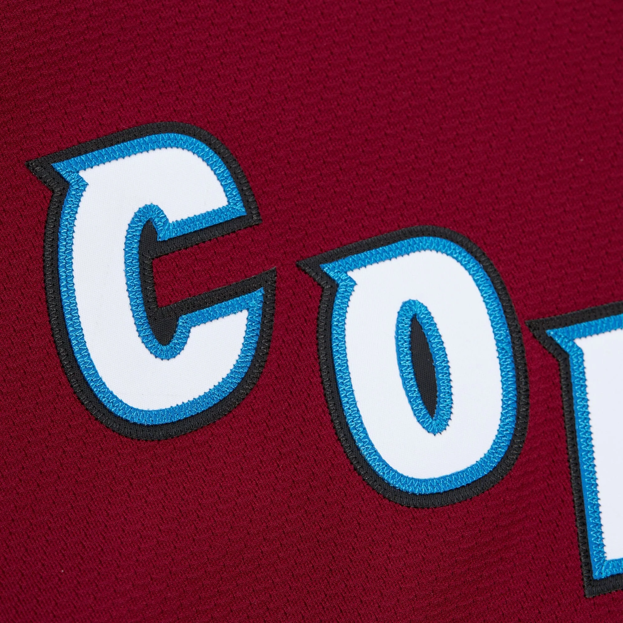 Men's Mitchell & Ness Nhl Dark Alternate Jersey Avalanche 2001 Peter Forsberg - Image 3